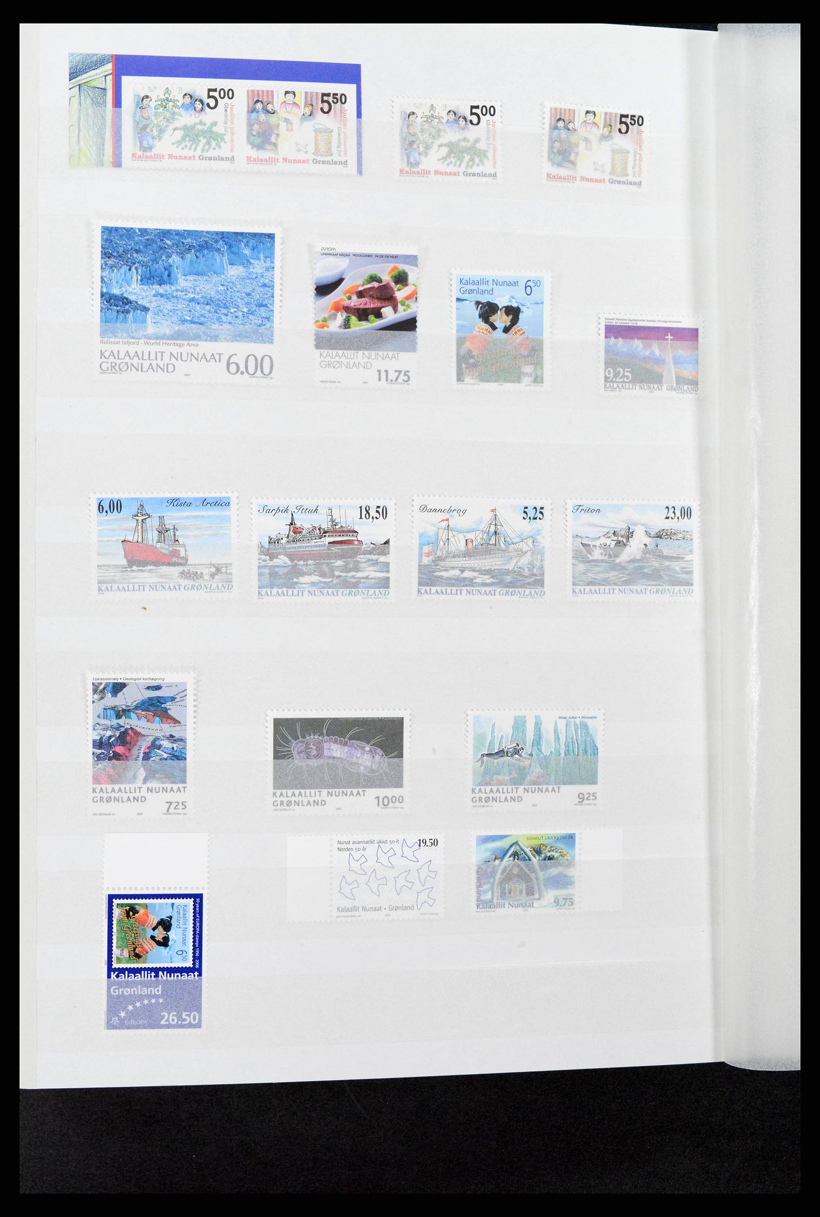 38851 0030 - Postzegelverzameling 38851 Groenland 1991-2014.