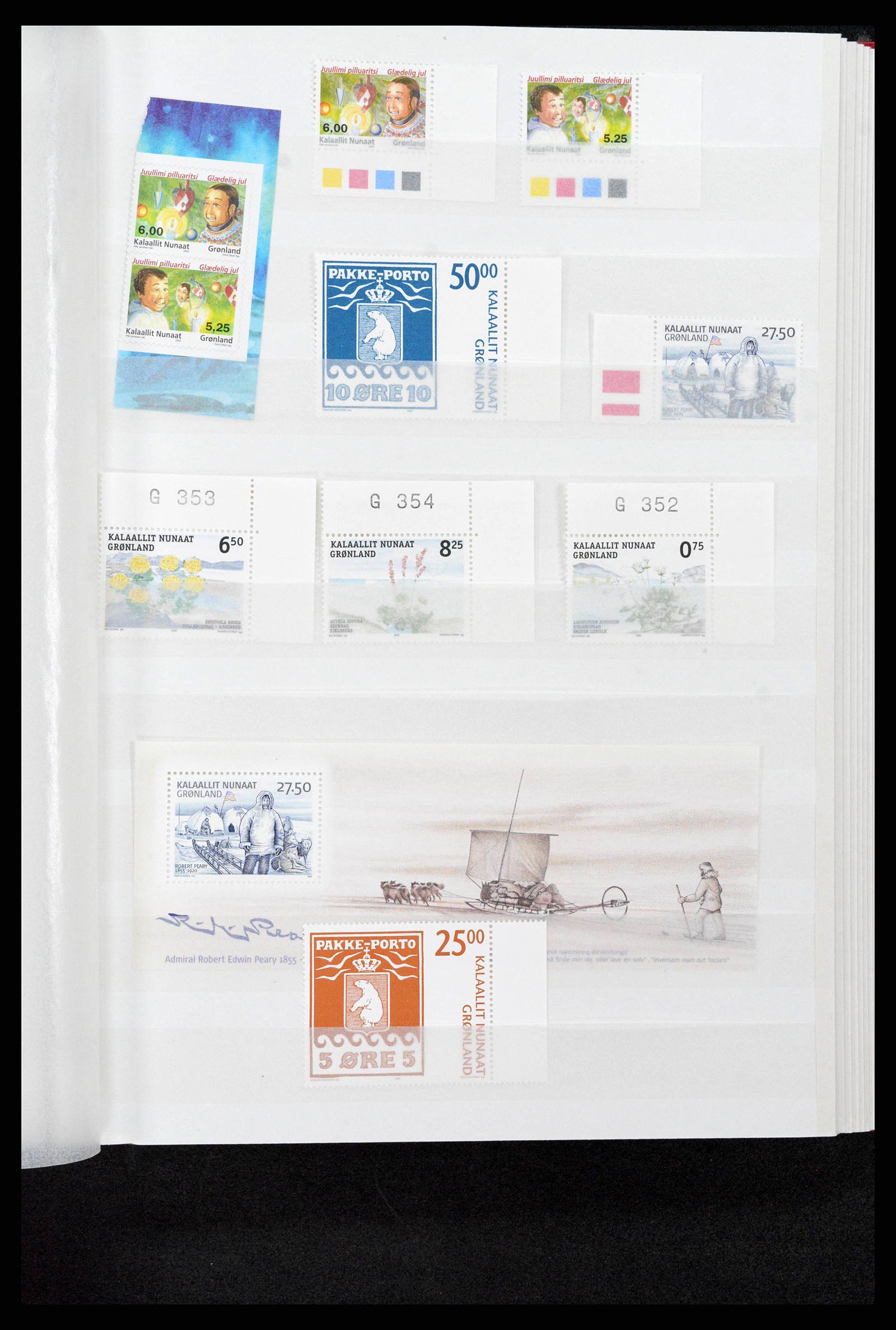 38851 0031 - Postzegelverzameling 38851 Groenland 1991-2014.