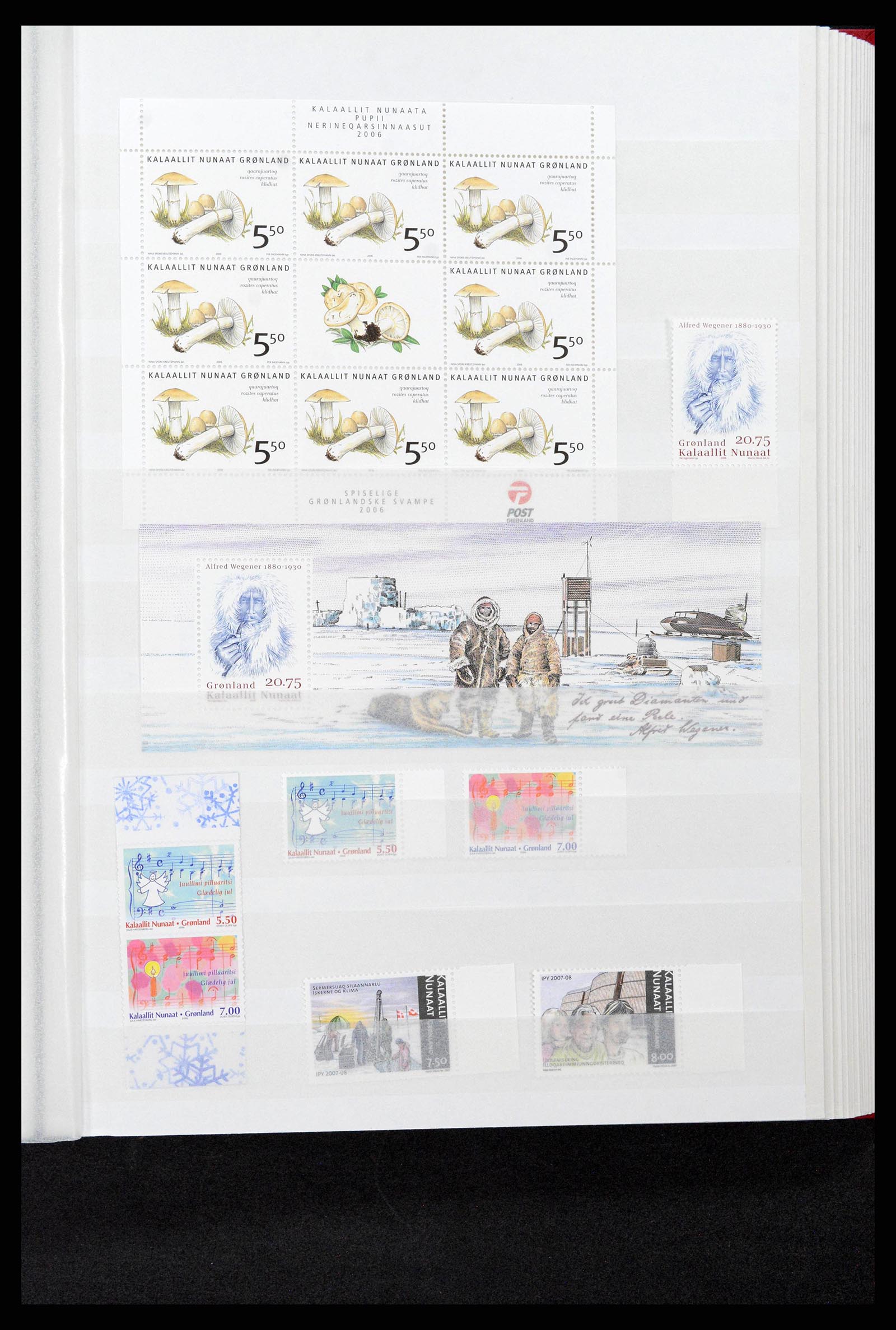 38851 0033 - Postzegelverzameling 38851 Groenland 1991-2014.