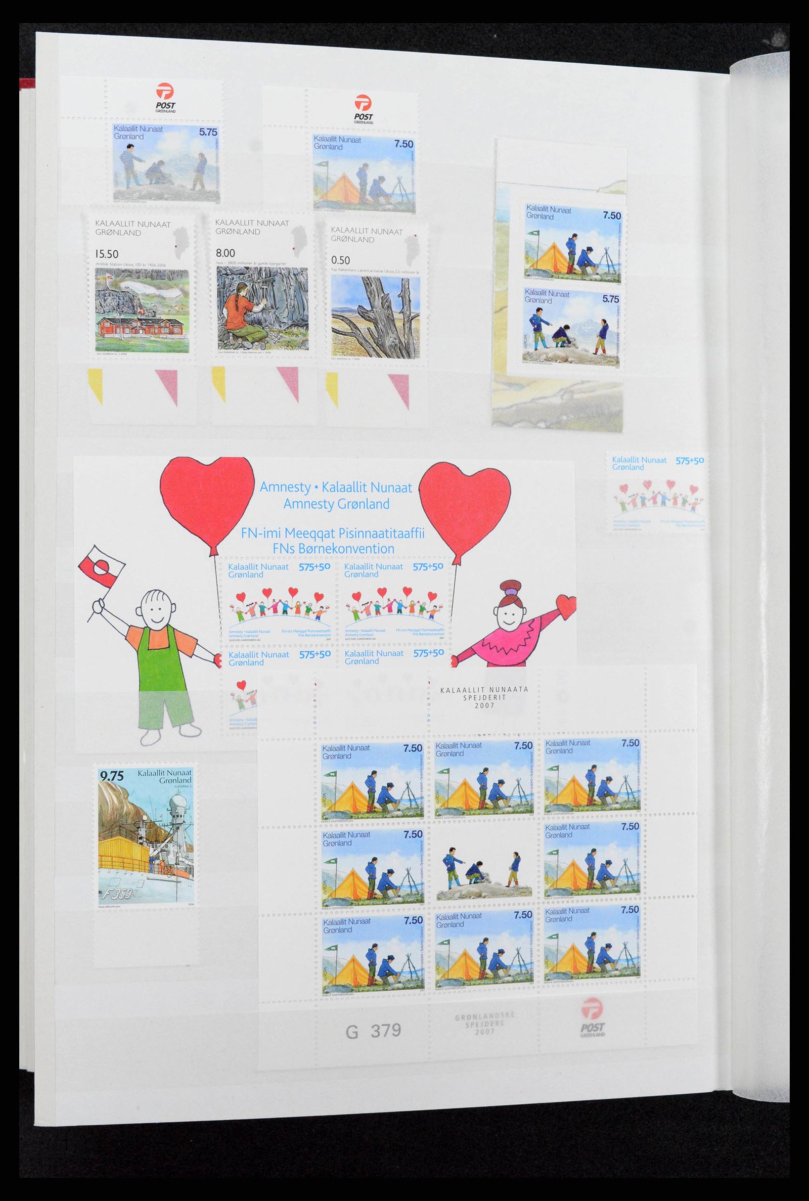 38851 0034 - Postzegelverzameling 38851 Groenland 1991-2014.