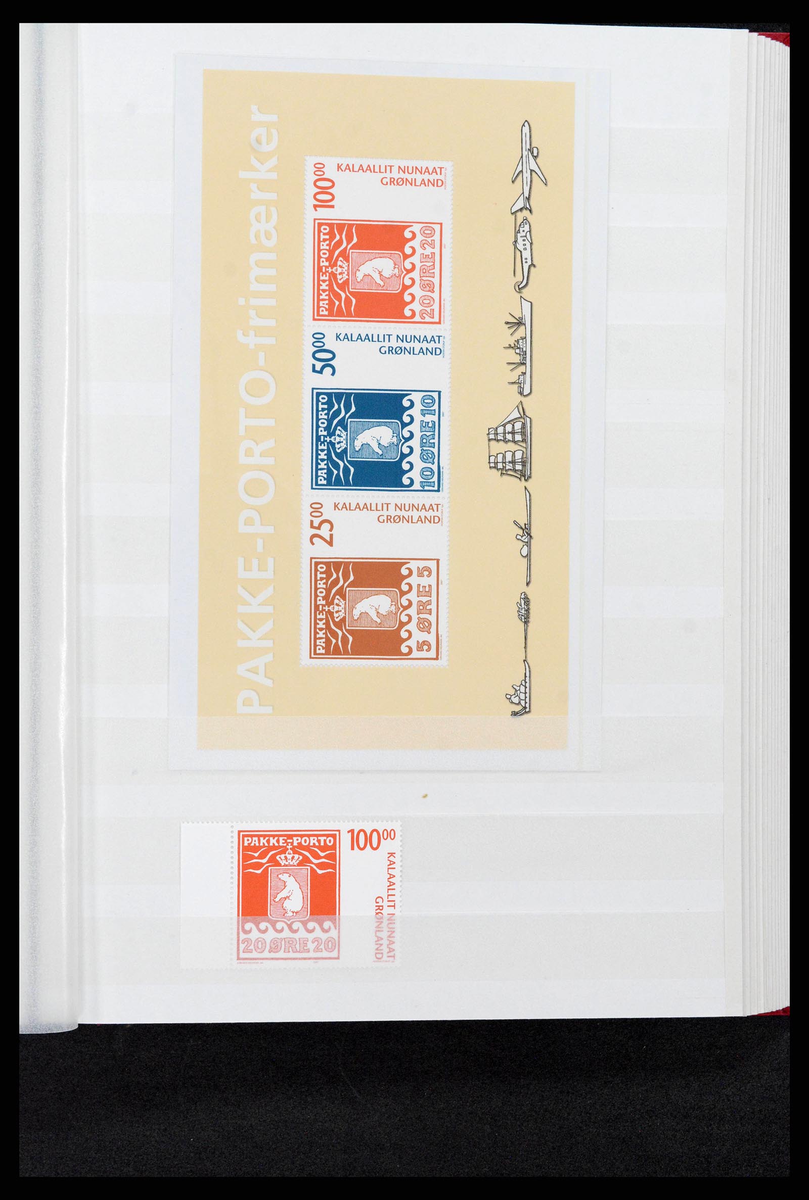 38851 0037 - Postzegelverzameling 38851 Groenland 1991-2014.