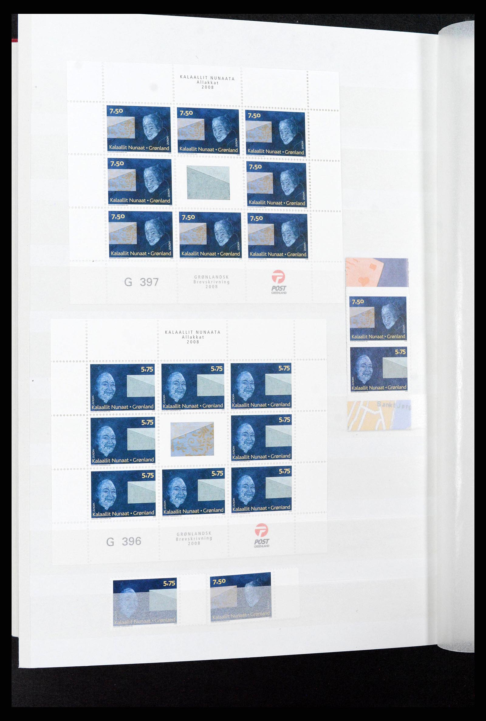 38851 0040 - Postzegelverzameling 38851 Groenland 1991-2014.