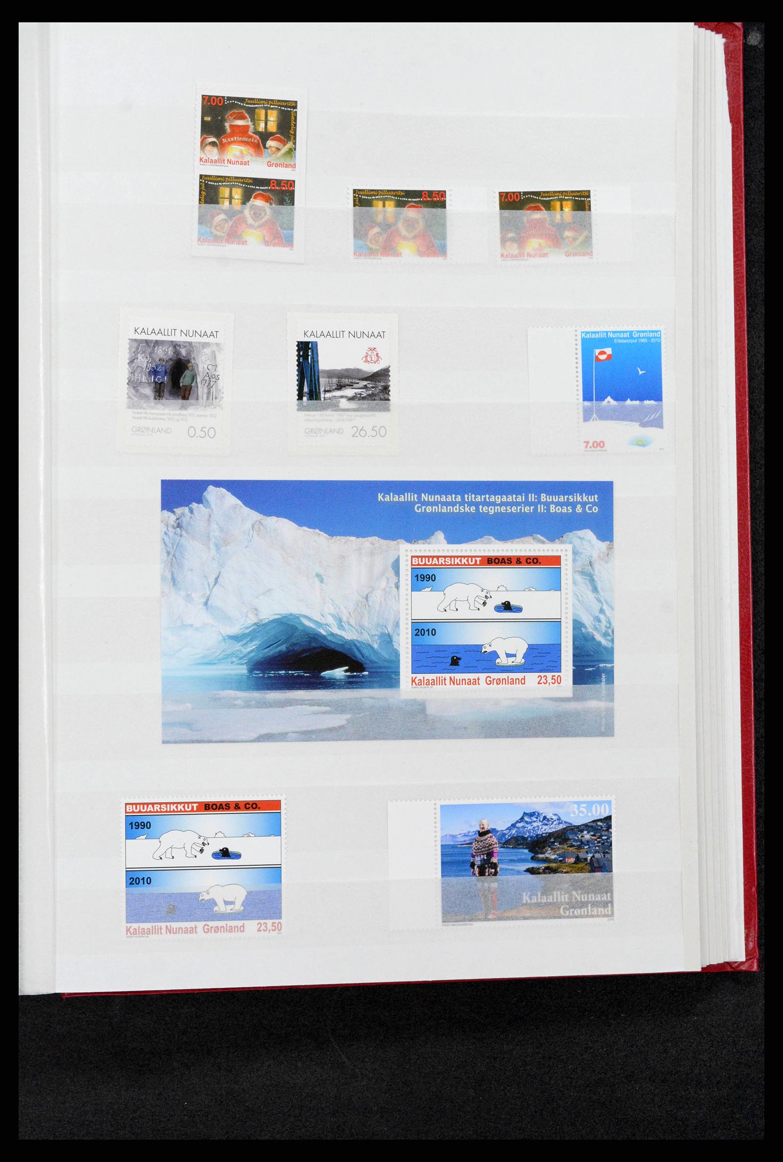 38851 0049 - Stamp collection 38851 Greenland 1991-2014.