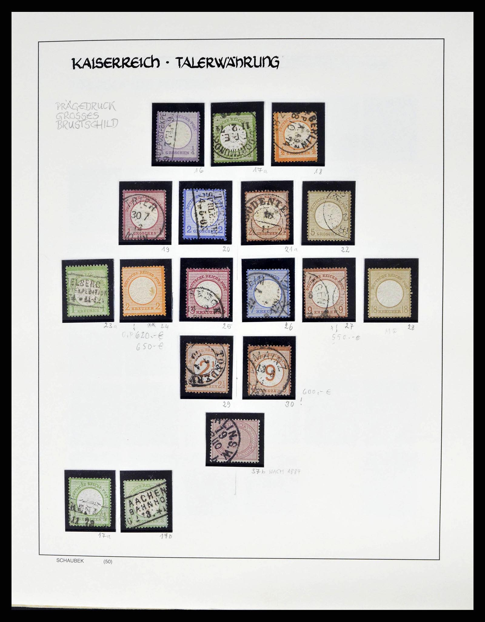 38852 0002 - Postzegelverzameling 38852 Duitse Rijk 1872-1945.
