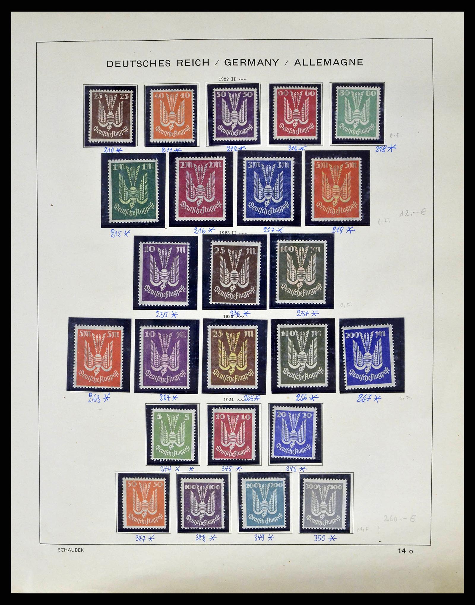 38852 0017 - Stamp collection 38852 German Reich 1872-1945.