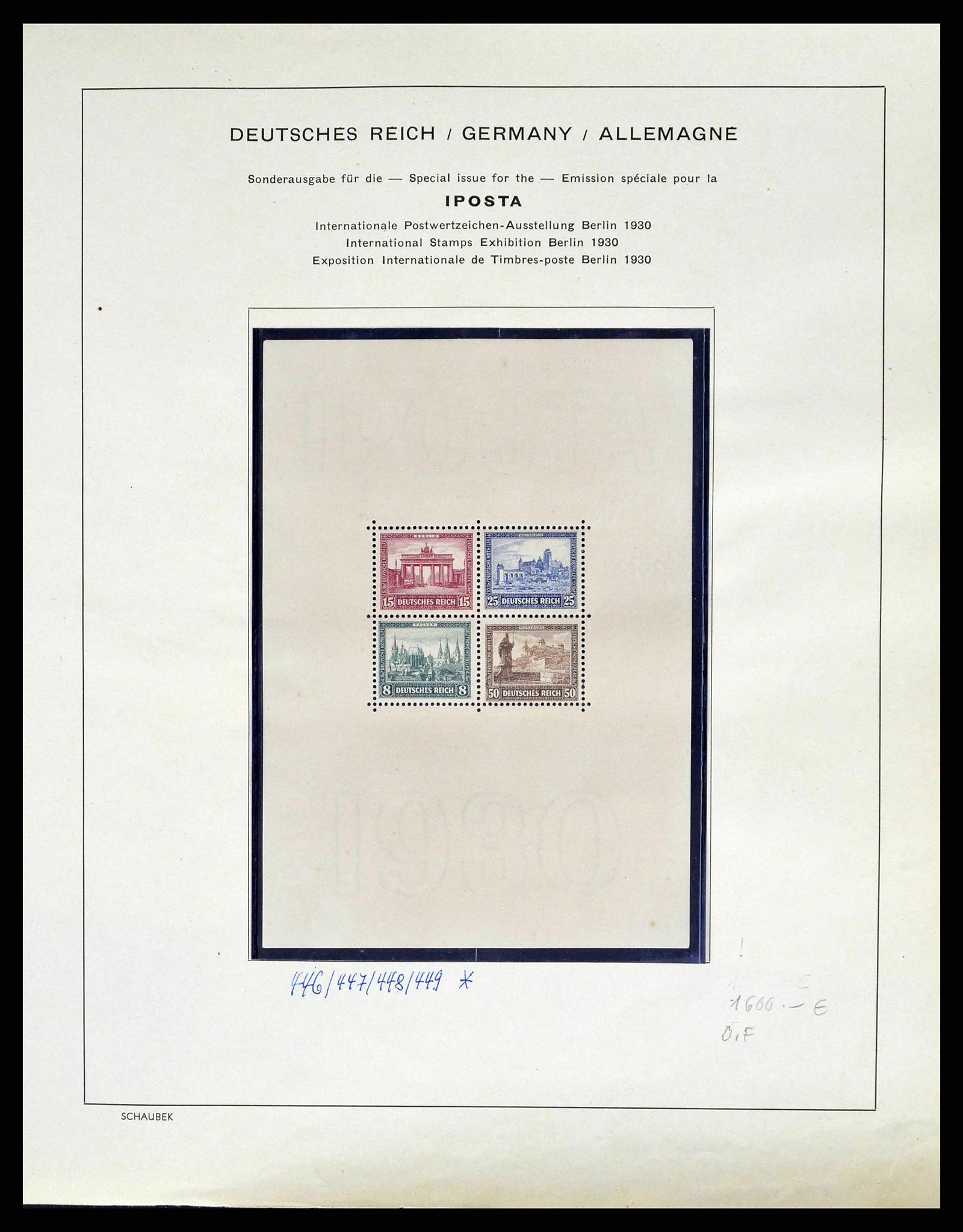 38852 0024 - Stamp collection 38852 German Reich 1872-1945.