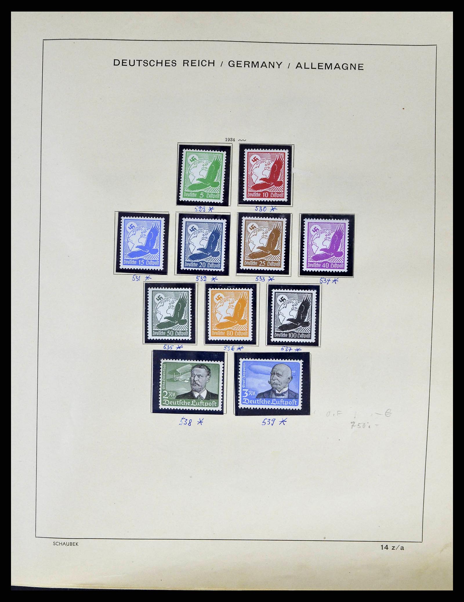 38852 0030 - Stamp collection 38852 German Reich 1872-1945.