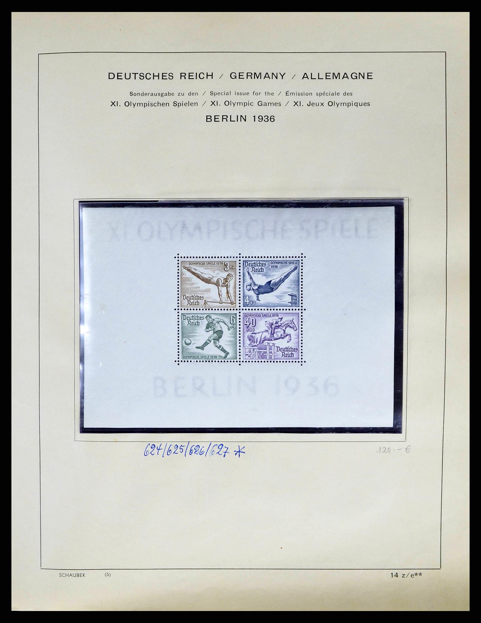 38852 0037 - Stamp collection 38852 German Reich 1872-1945.