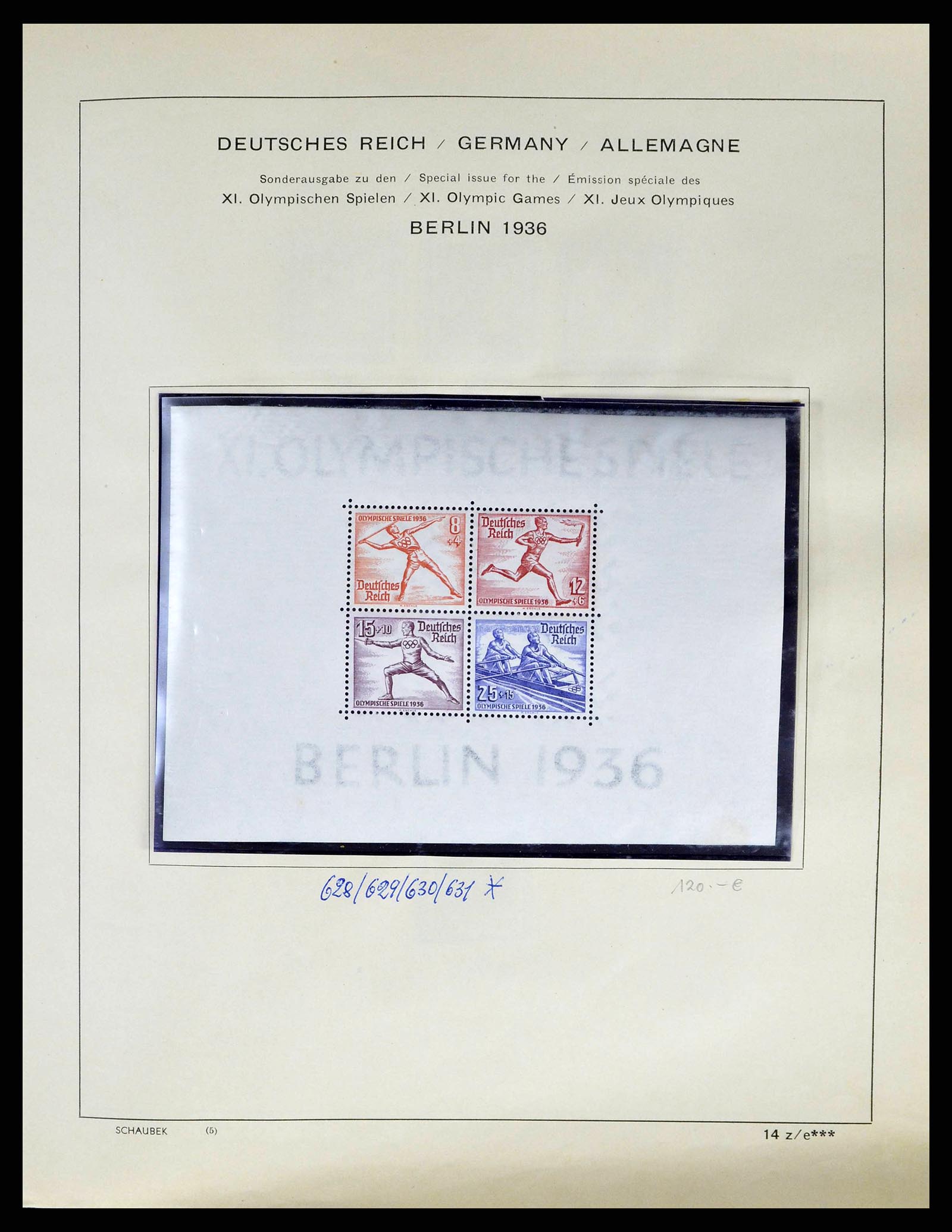 38852 0038 - Stamp collection 38852 German Reich 1872-1945.