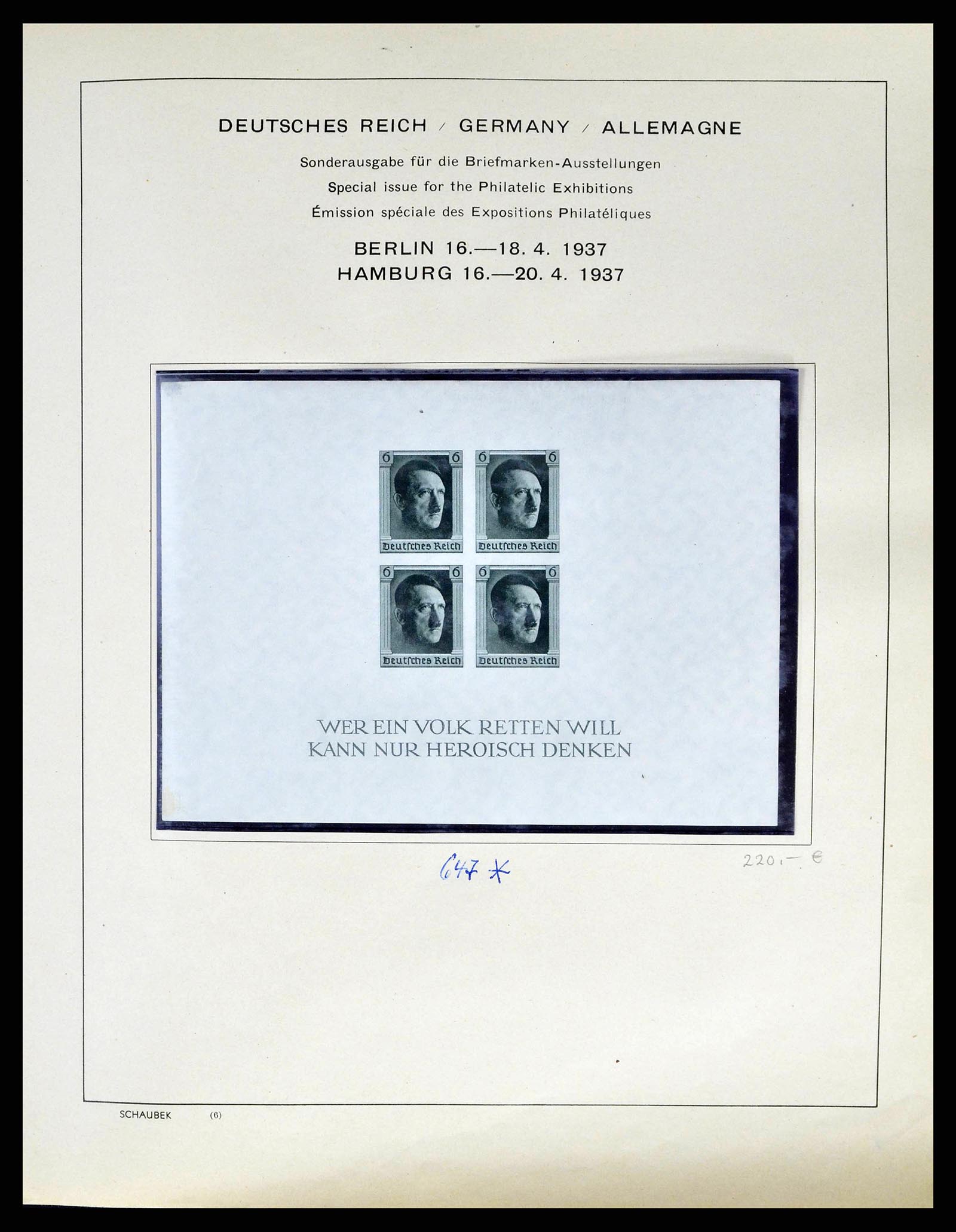 38852 0041 - Postzegelverzameling 38852 Duitse Rijk 1872-1945.