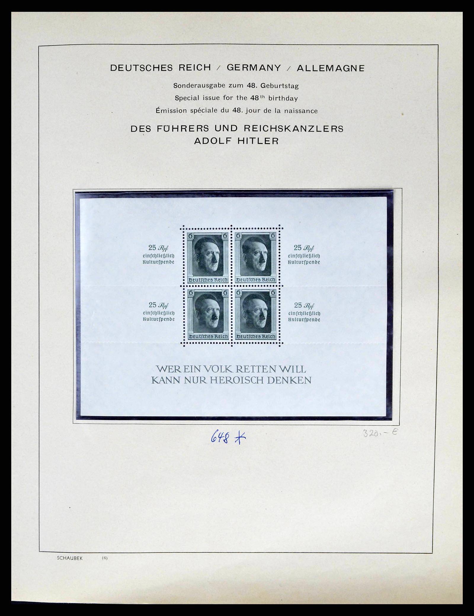 38852 0042 - Stamp collection 38852 German Reich 1872-1945.