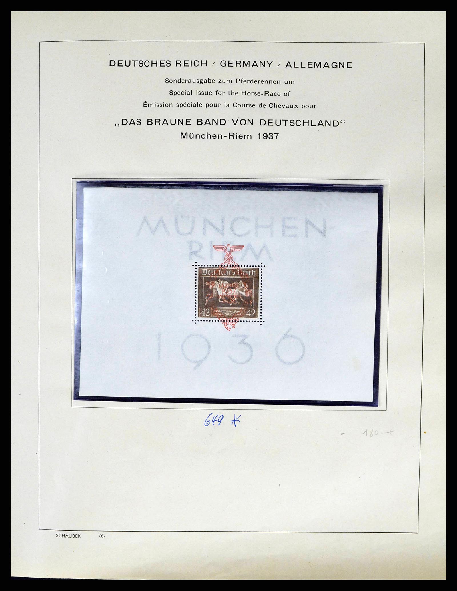 38852 0043 - Postzegelverzameling 38852 Duitse Rijk 1872-1945.