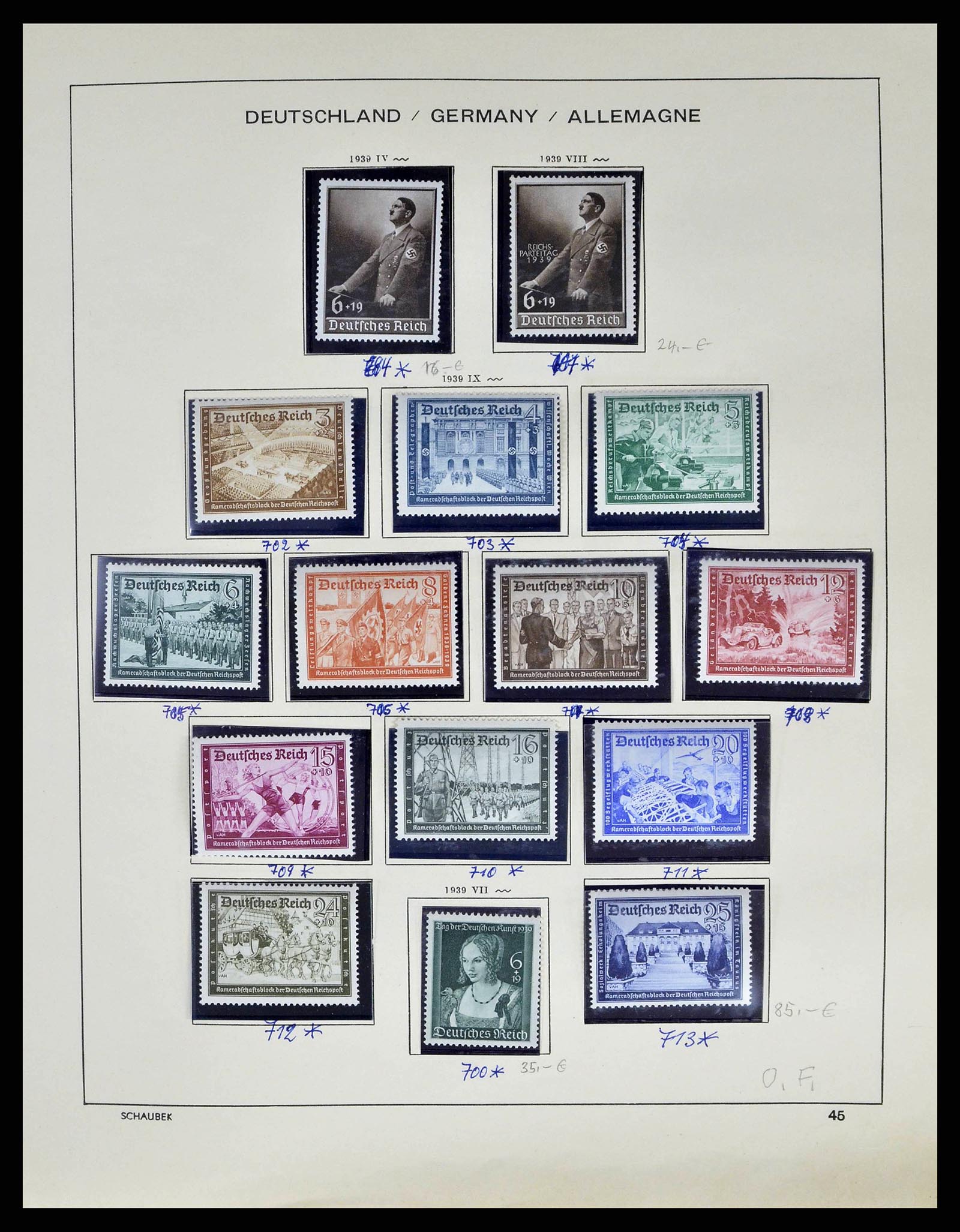 38852 0048 - Postzegelverzameling 38852 Duitse Rijk 1872-1945.
