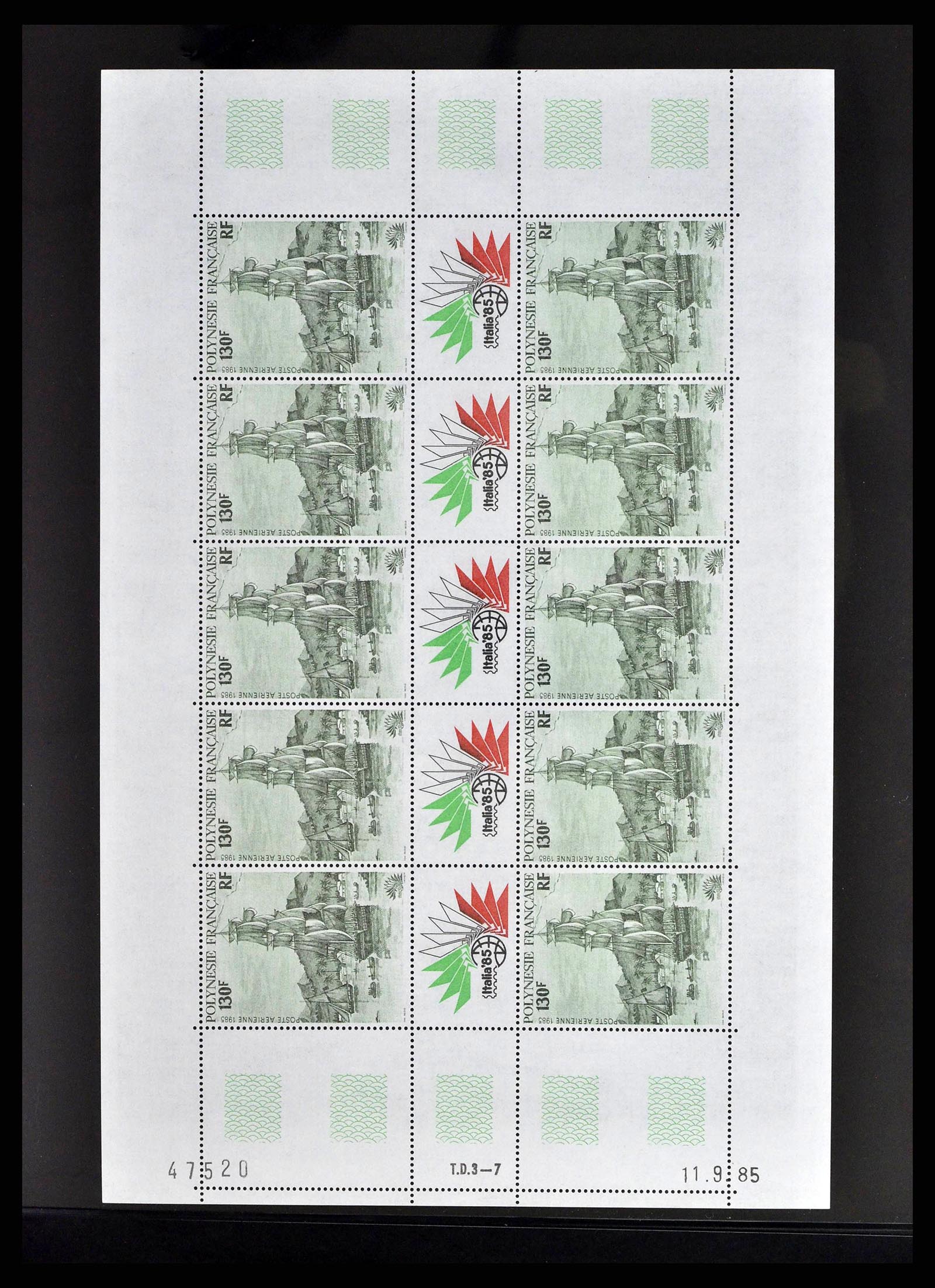 38854 0015 - Postzegelverzameling 38854 Frans Antarctica 1981-1995.