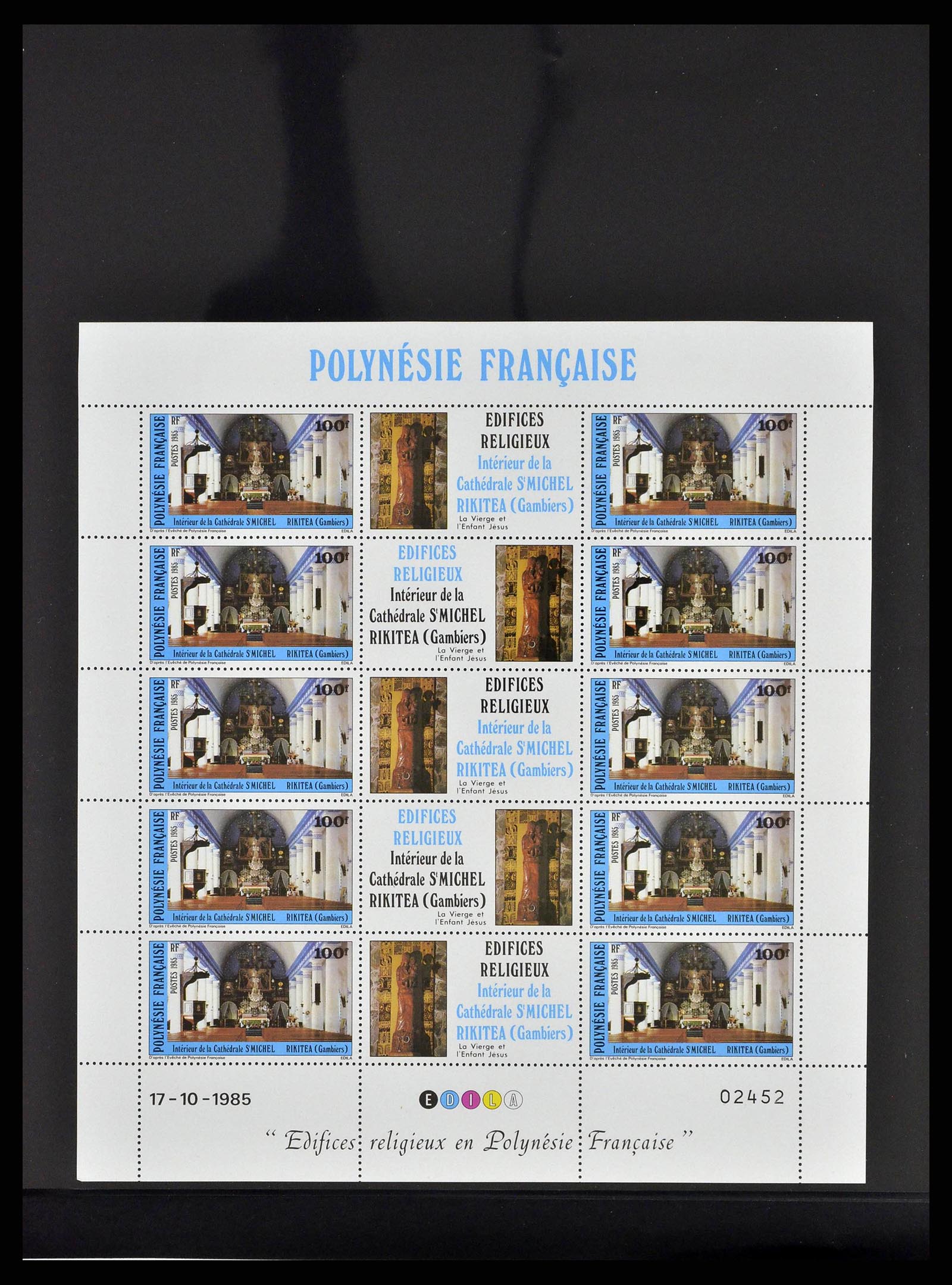 38854 0018 - Postzegelverzameling 38854 Frans Antarctica 1981-1995.
