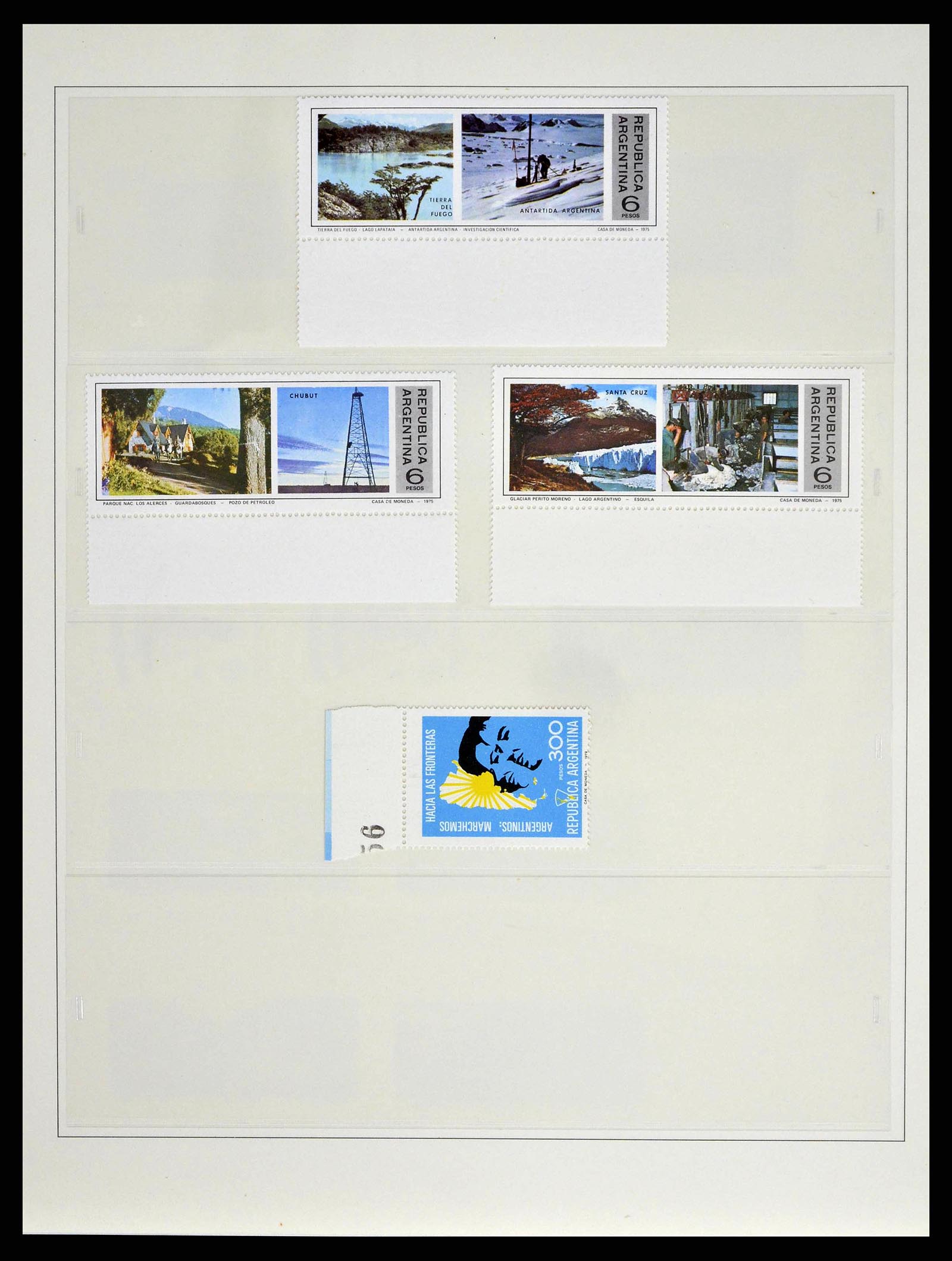 38854 0035 - Postzegelverzameling 38854 Frans Antarctica 1981-1995.