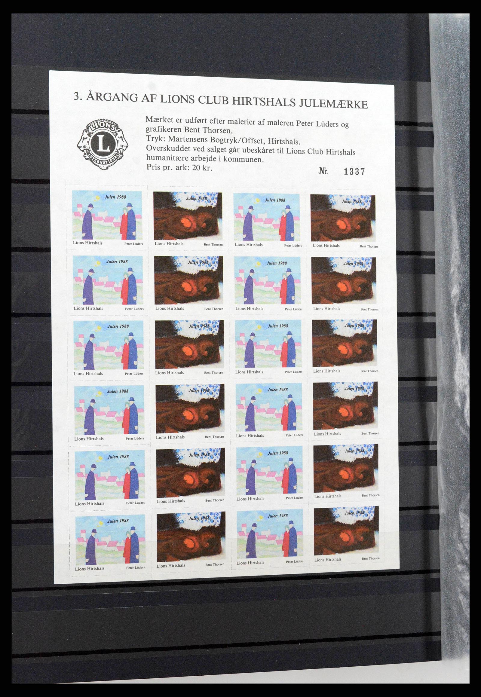 38858 0022 - Postzegelverzameling 38858 Denemarken 1976-2014.