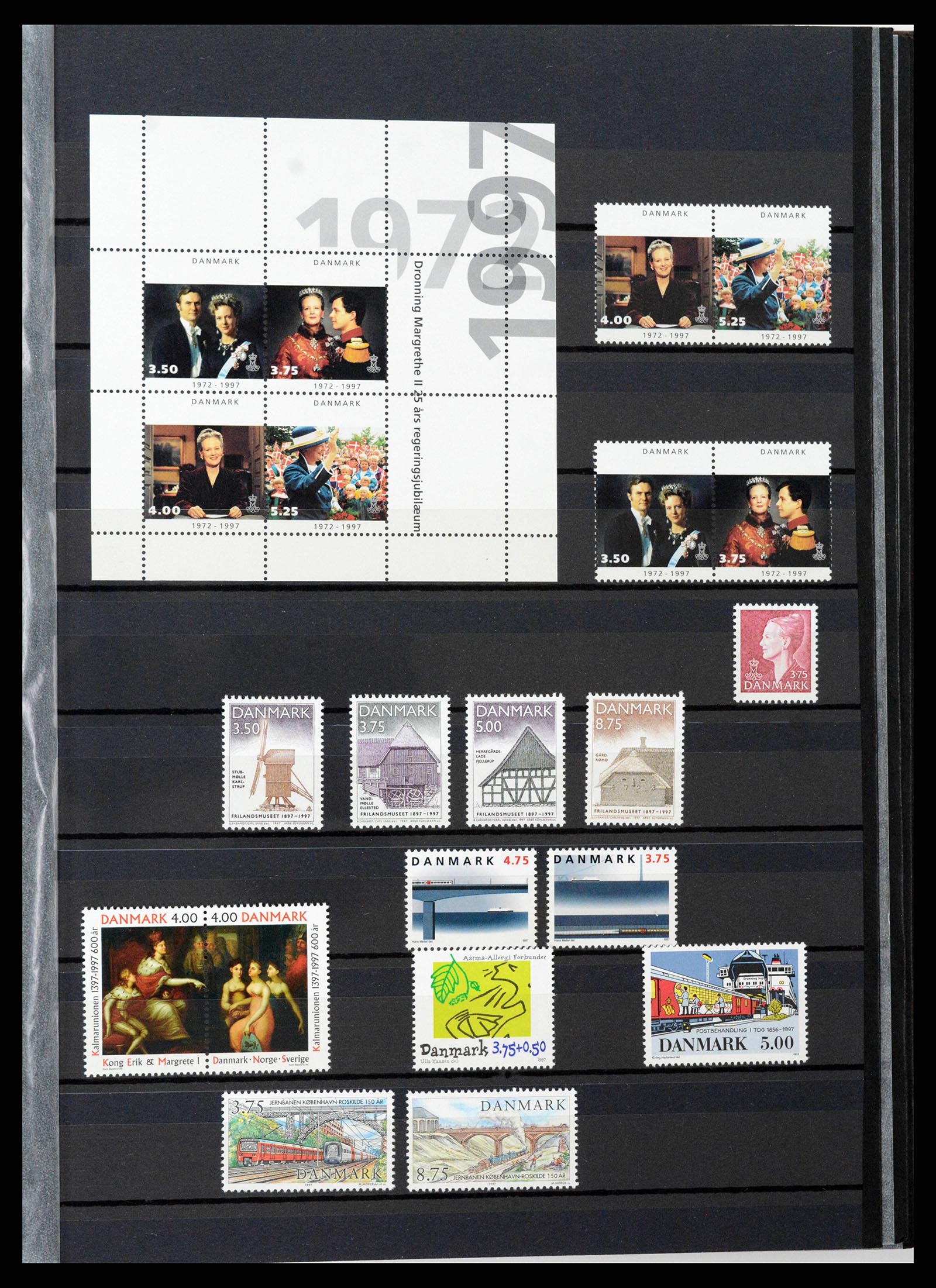 38858 0029 - Postzegelverzameling 38858 Denemarken 1976-2014.