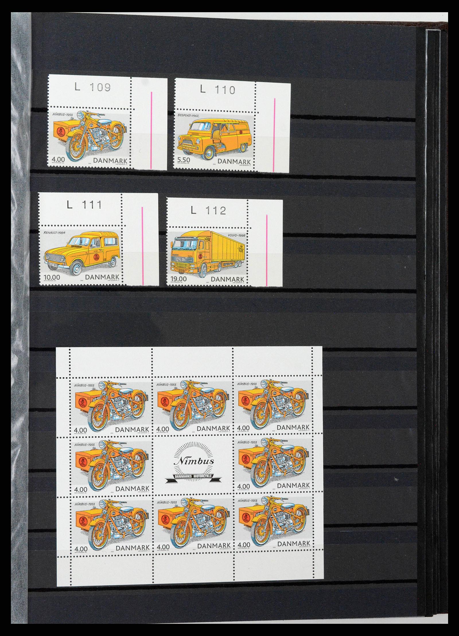 38858 0043 - Postzegelverzameling 38858 Denemarken 1976-2014.