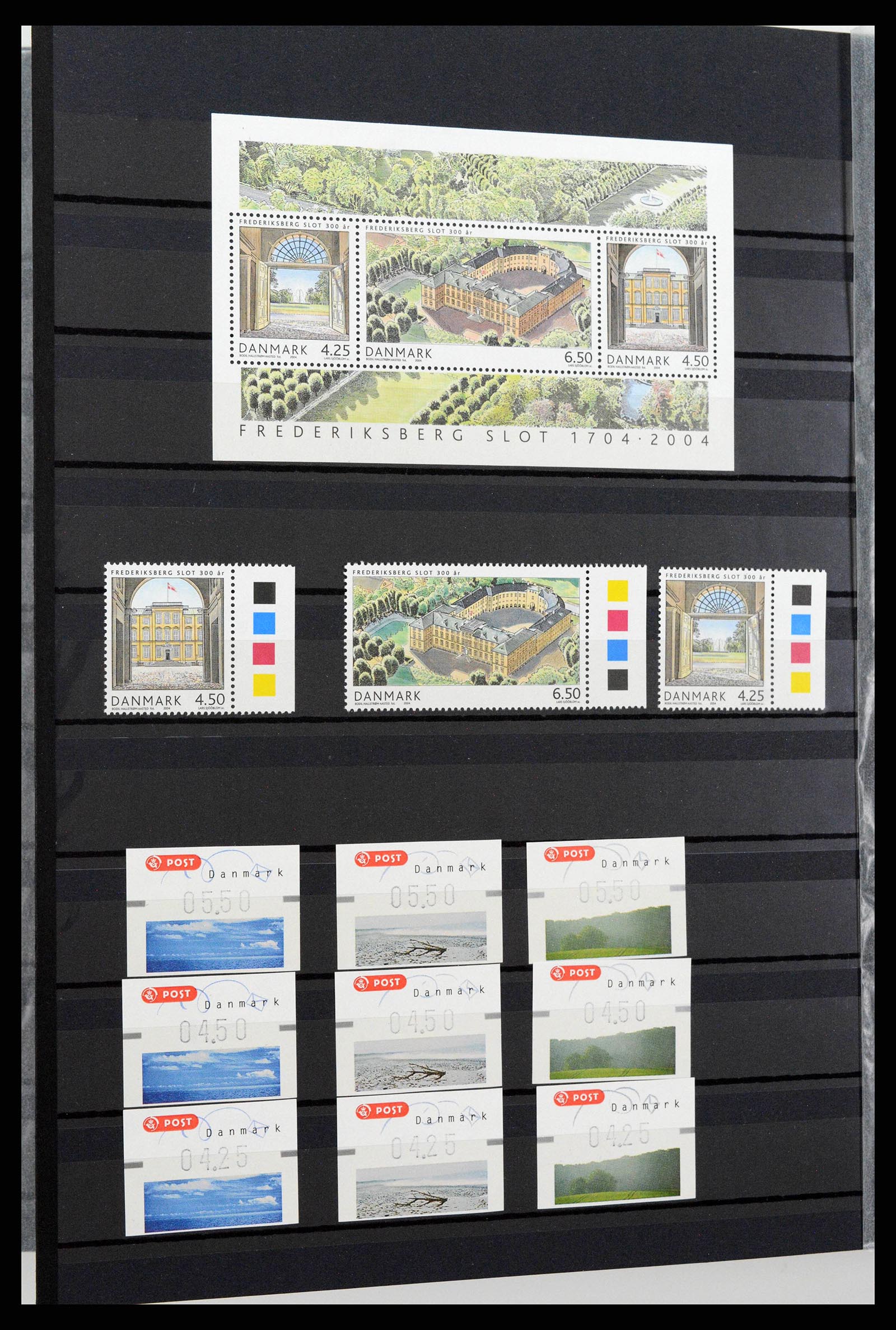 38858 0052 - Postzegelverzameling 38858 Denemarken 1976-2014.