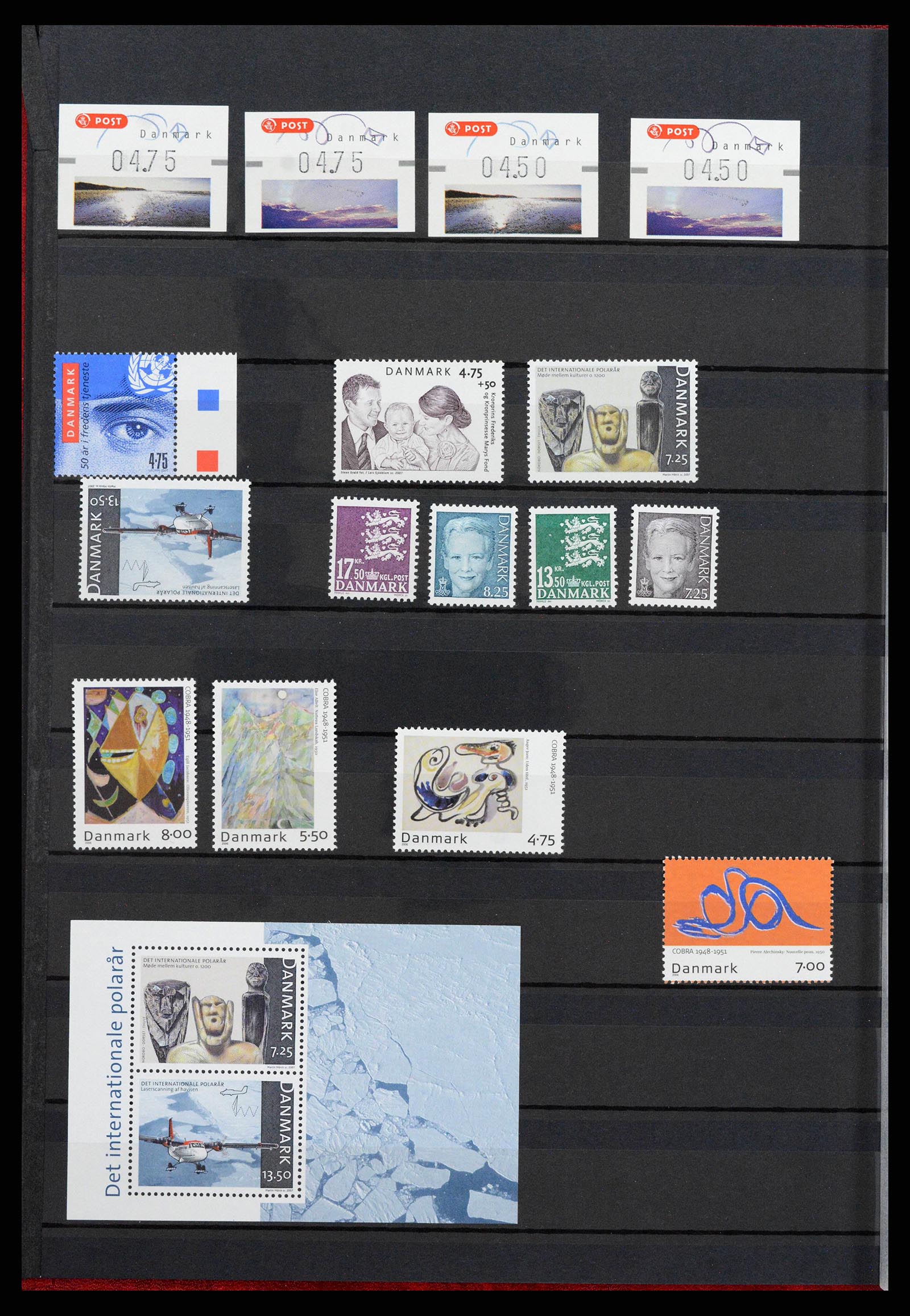 38858 0061 - Postzegelverzameling 38858 Denemarken 1976-2014.