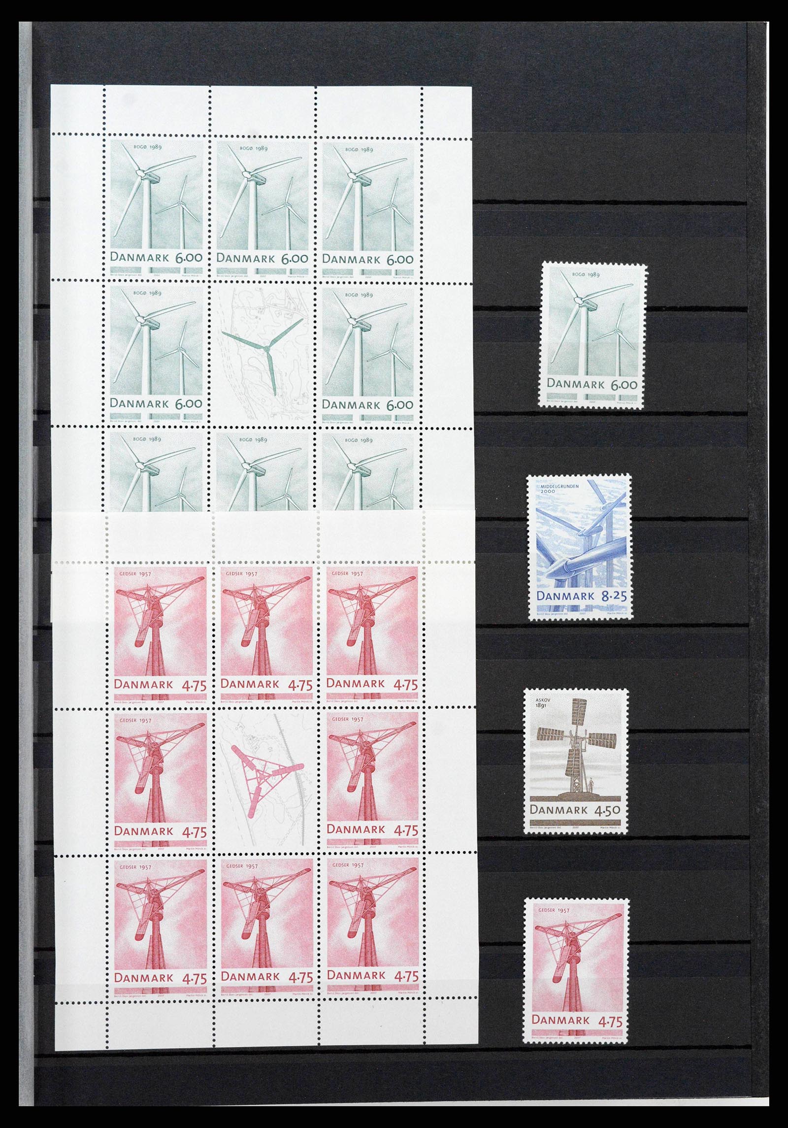 38858 0062 - Postzegelverzameling 38858 Denemarken 1976-2014.