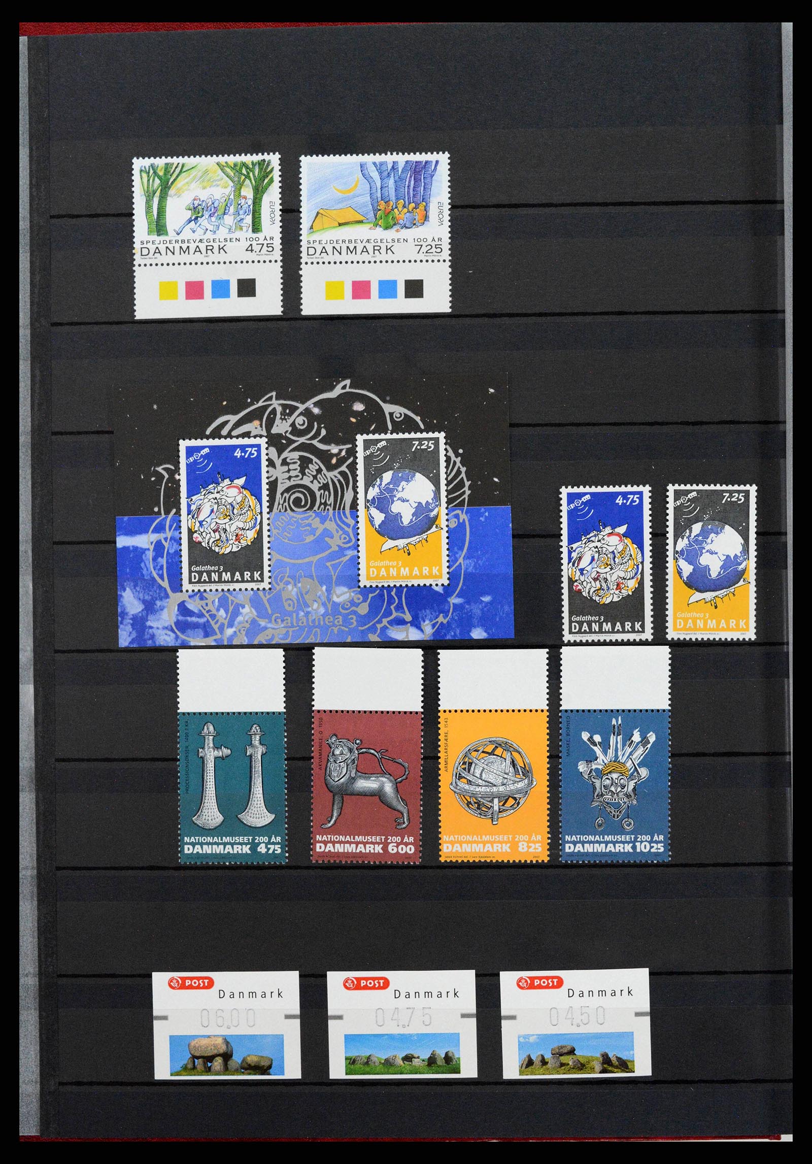38858 0067 - Postzegelverzameling 38858 Denemarken 1976-2014.