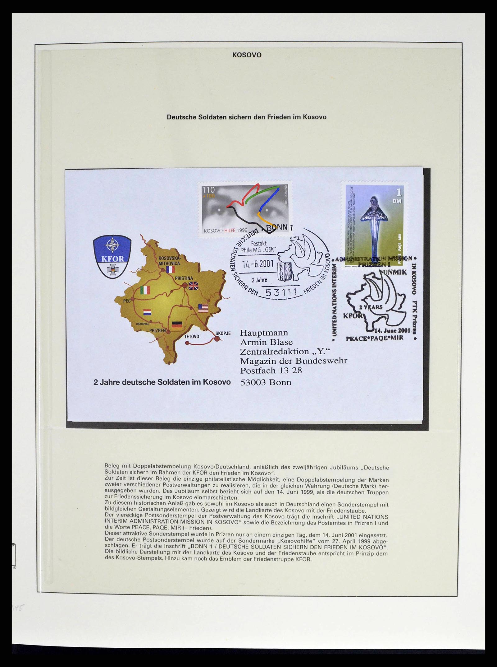 38859 0005 - Postzegelverzameling 38859 Kosovo 2000-2018!