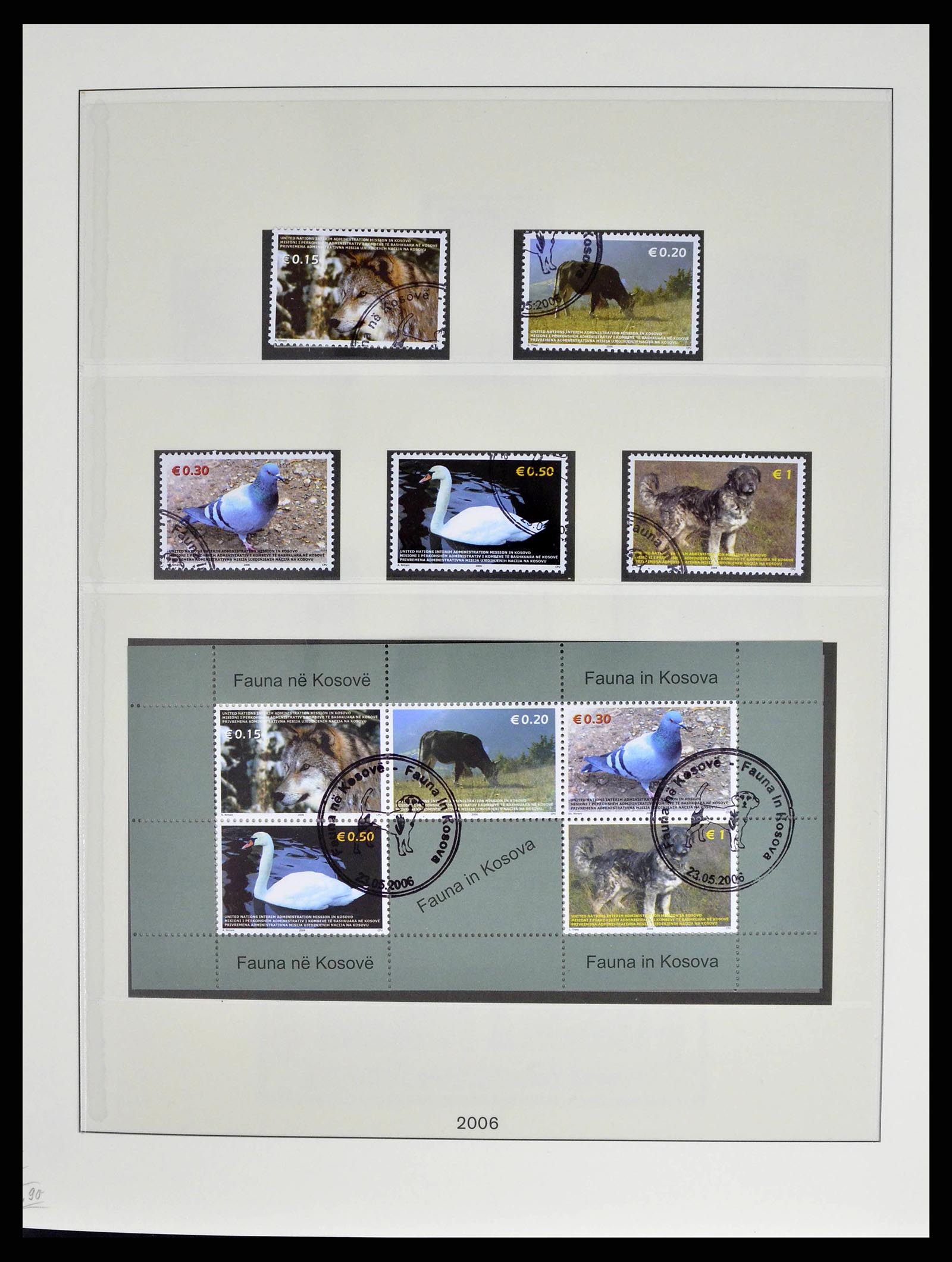 38859 0011 - Postzegelverzameling 38859 Kosovo 2000-2018!