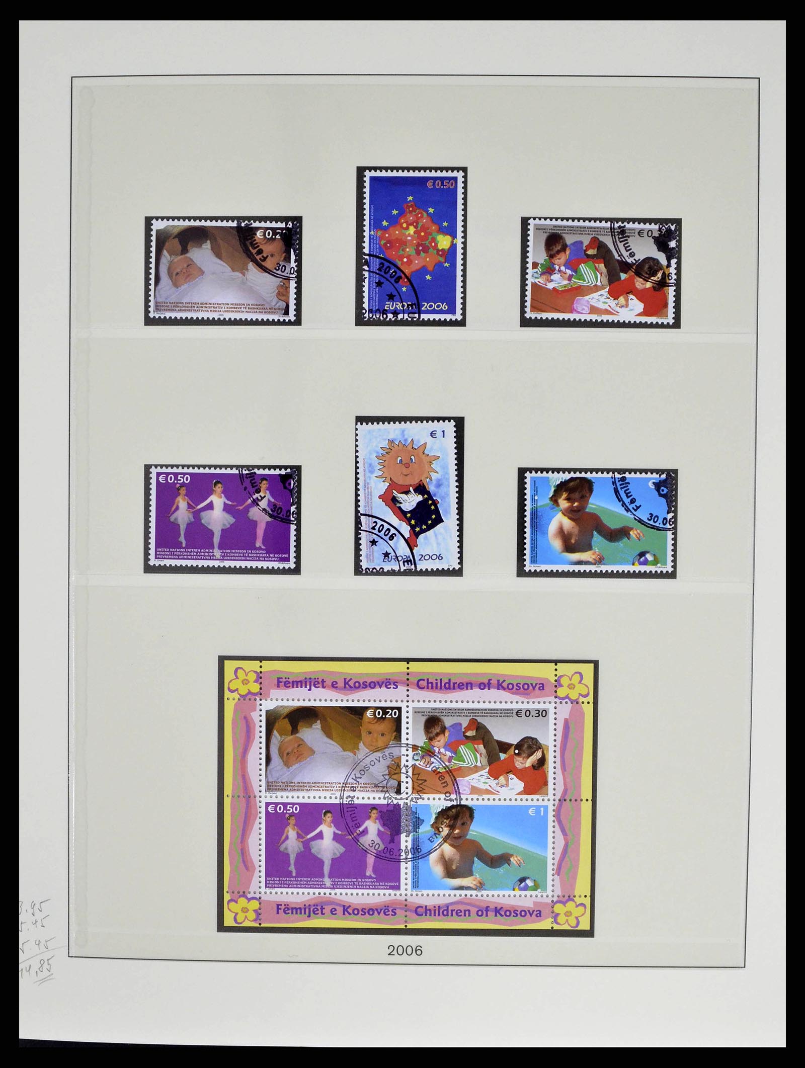 38859 0012 - Stamp collection 38859 Kosovo 2000-2018!