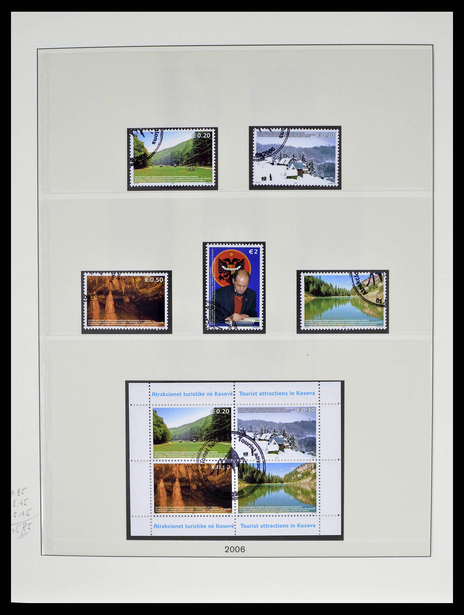 38859 0013 - Postzegelverzameling 38859 Kosovo 2000-2018!