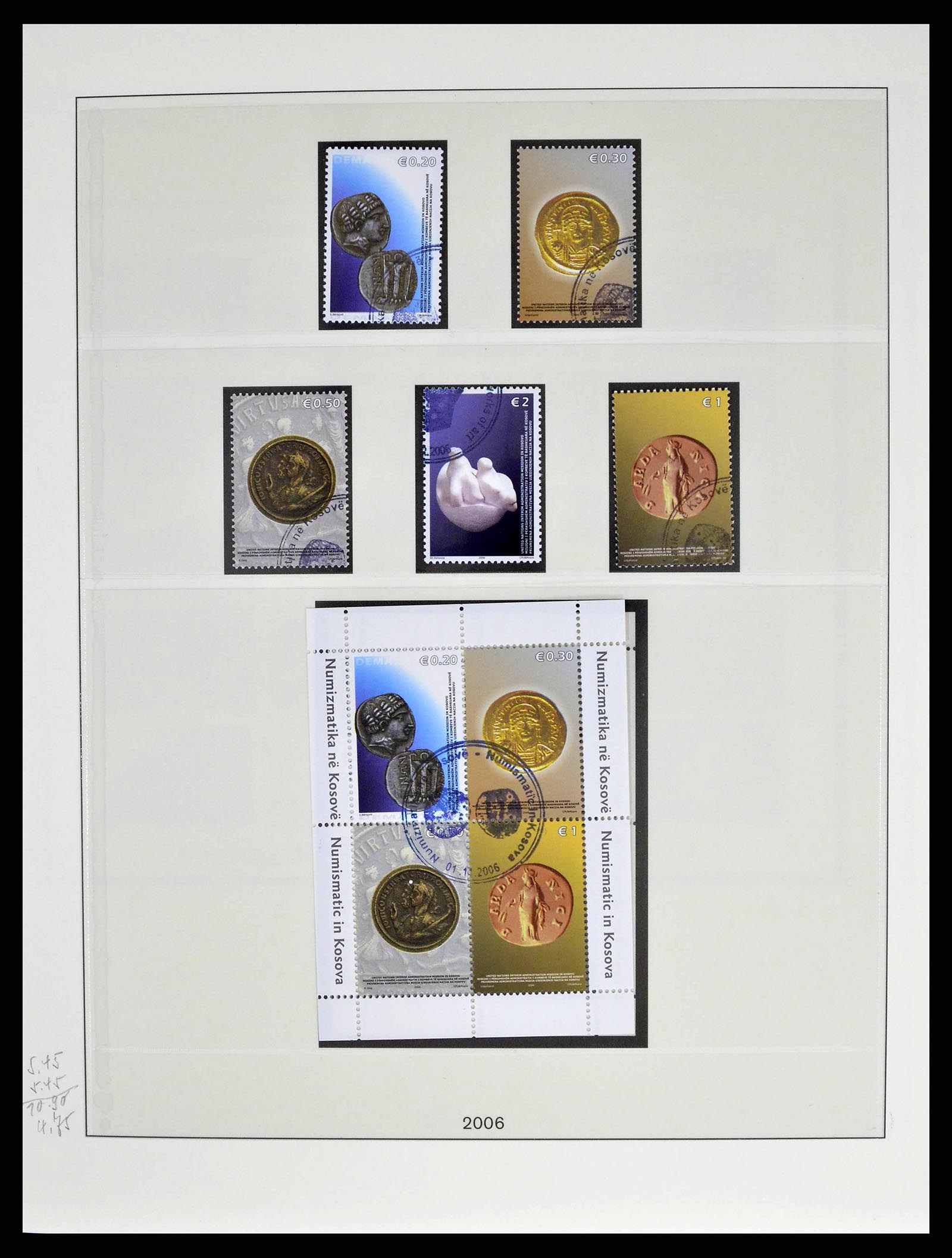 38859 0014 - Stamp collection 38859 Kosovo 2000-2018!