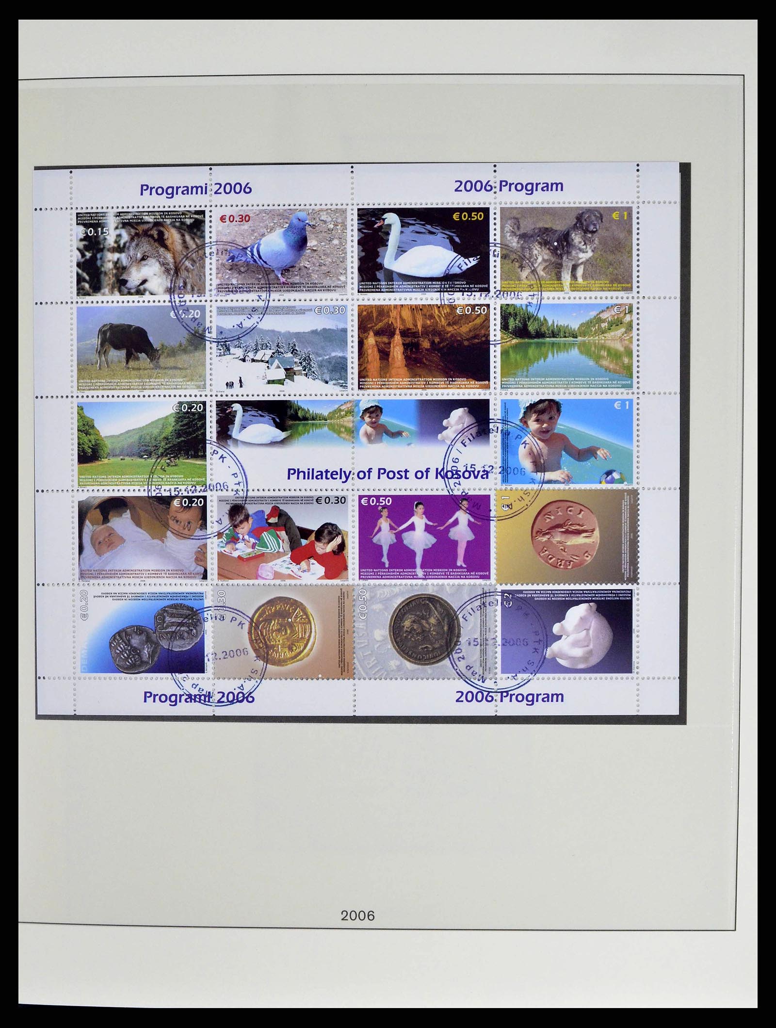 38859 0015 - Stamp collection 38859 Kosovo 2000-2018!