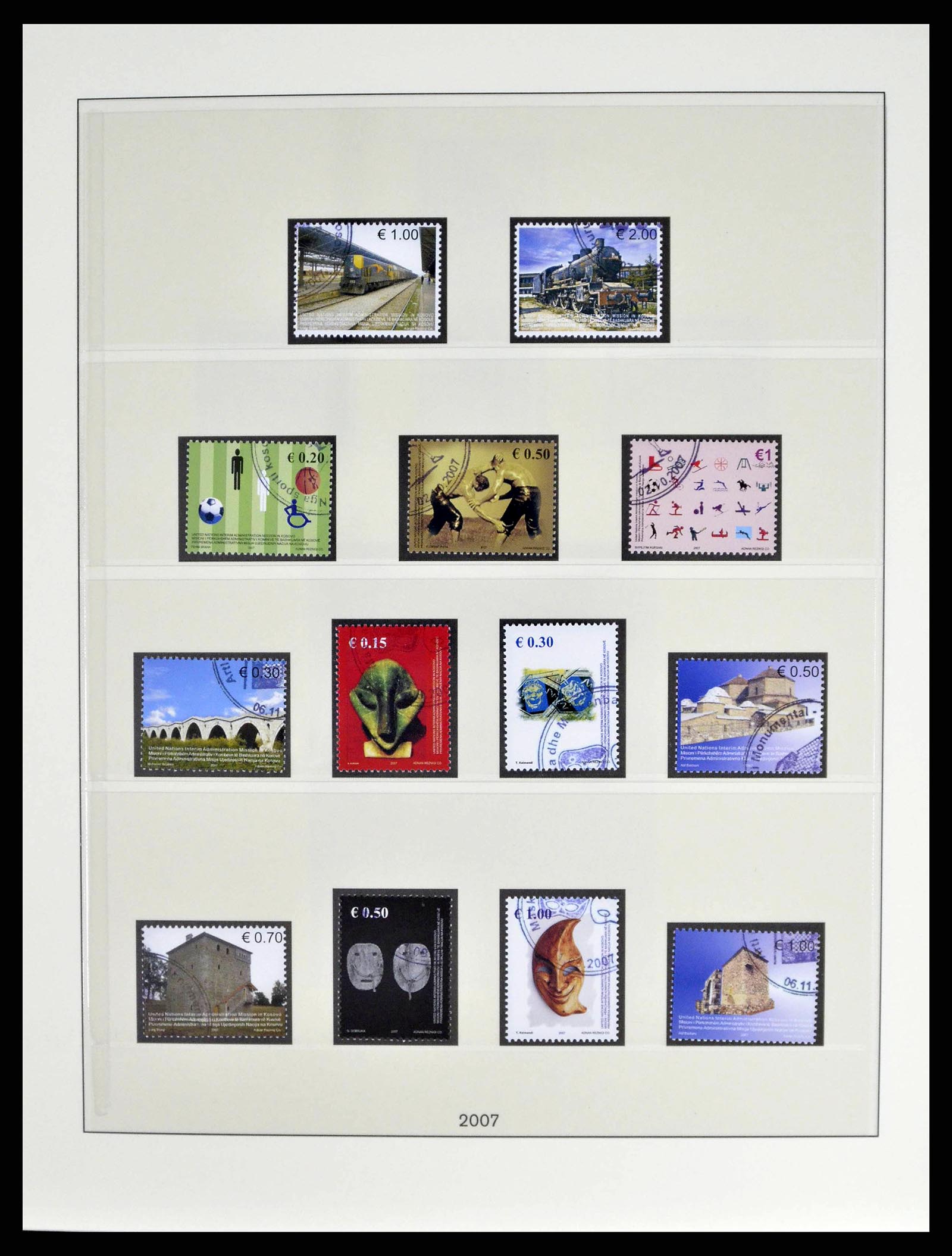 38859 0019 - Postzegelverzameling 38859 Kosovo 2000-2018!