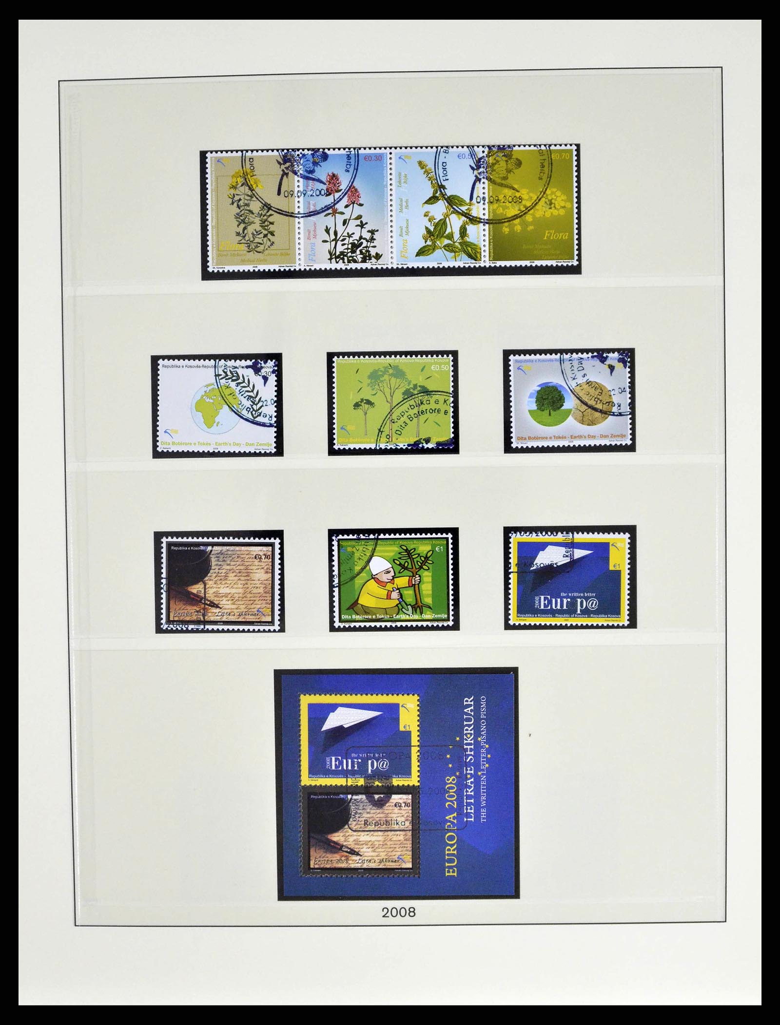 38859 0021 - Stamp collection 38859 Kosovo 2000-2018!