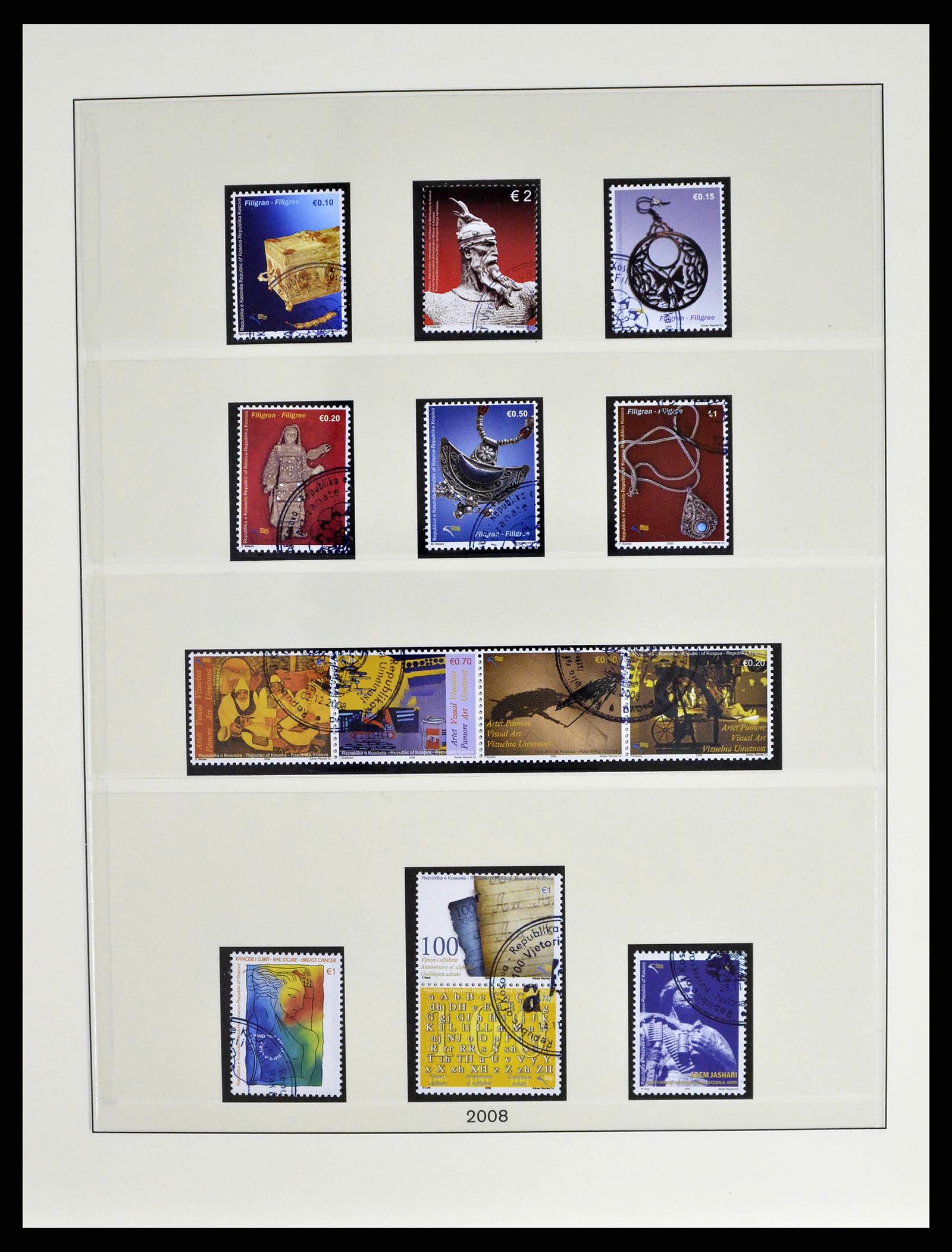 38859 0022 - Stamp collection 38859 Kosovo 2000-2018!