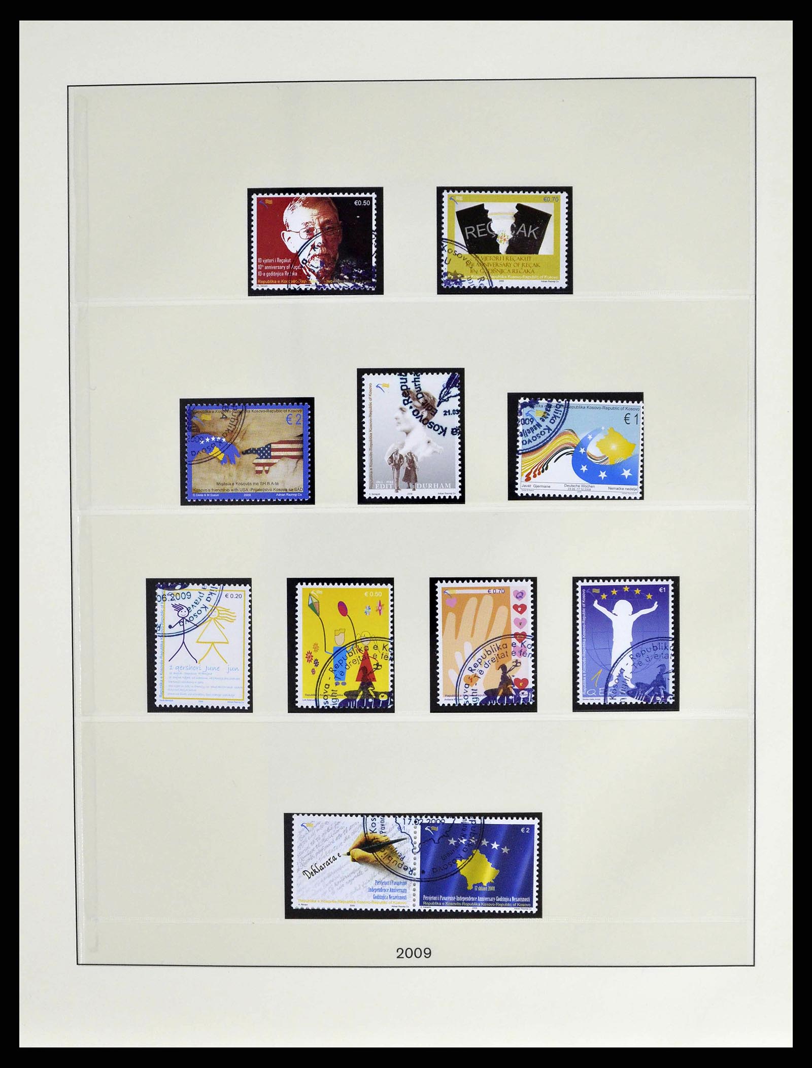38859 0024 - Postzegelverzameling 38859 Kosovo 2000-2018!