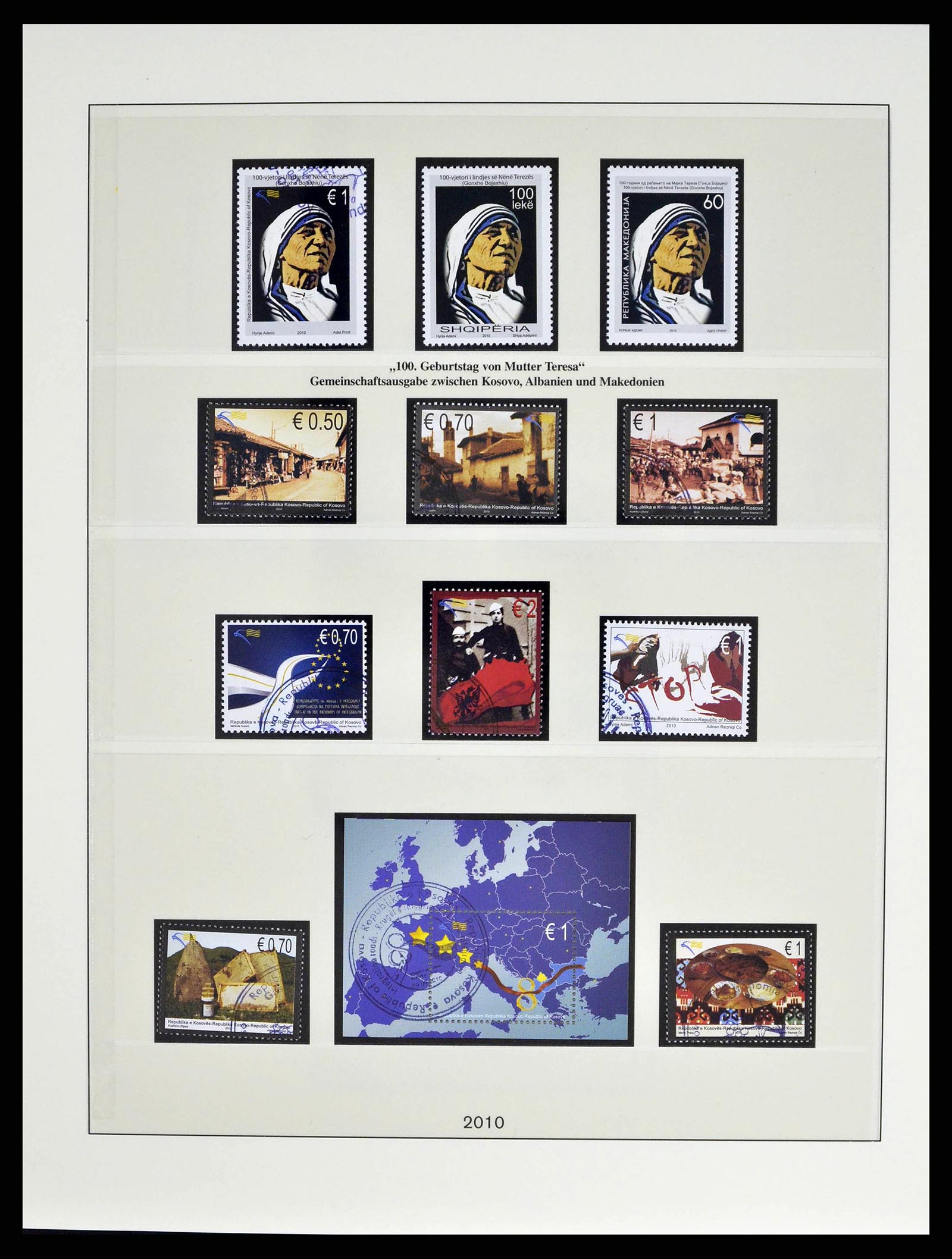 38859 0029 - Stamp collection 38859 Kosovo 2000-2018!