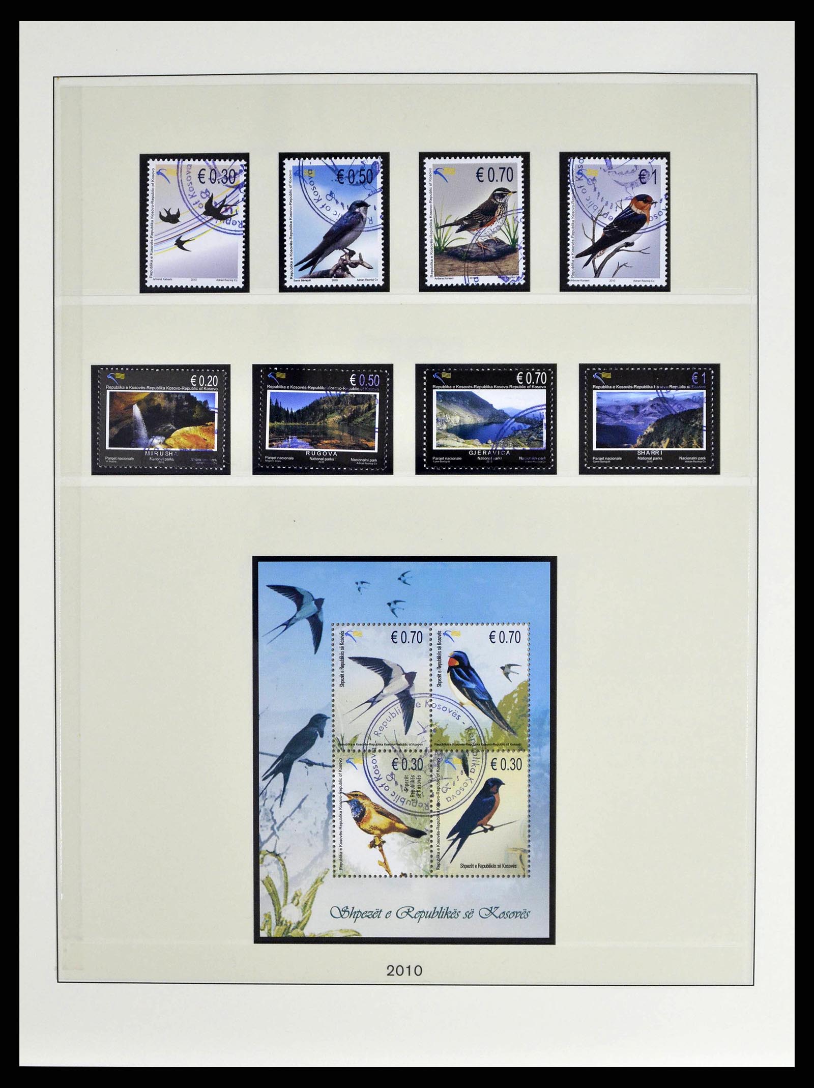 38859 0030 - Postzegelverzameling 38859 Kosovo 2000-2018!