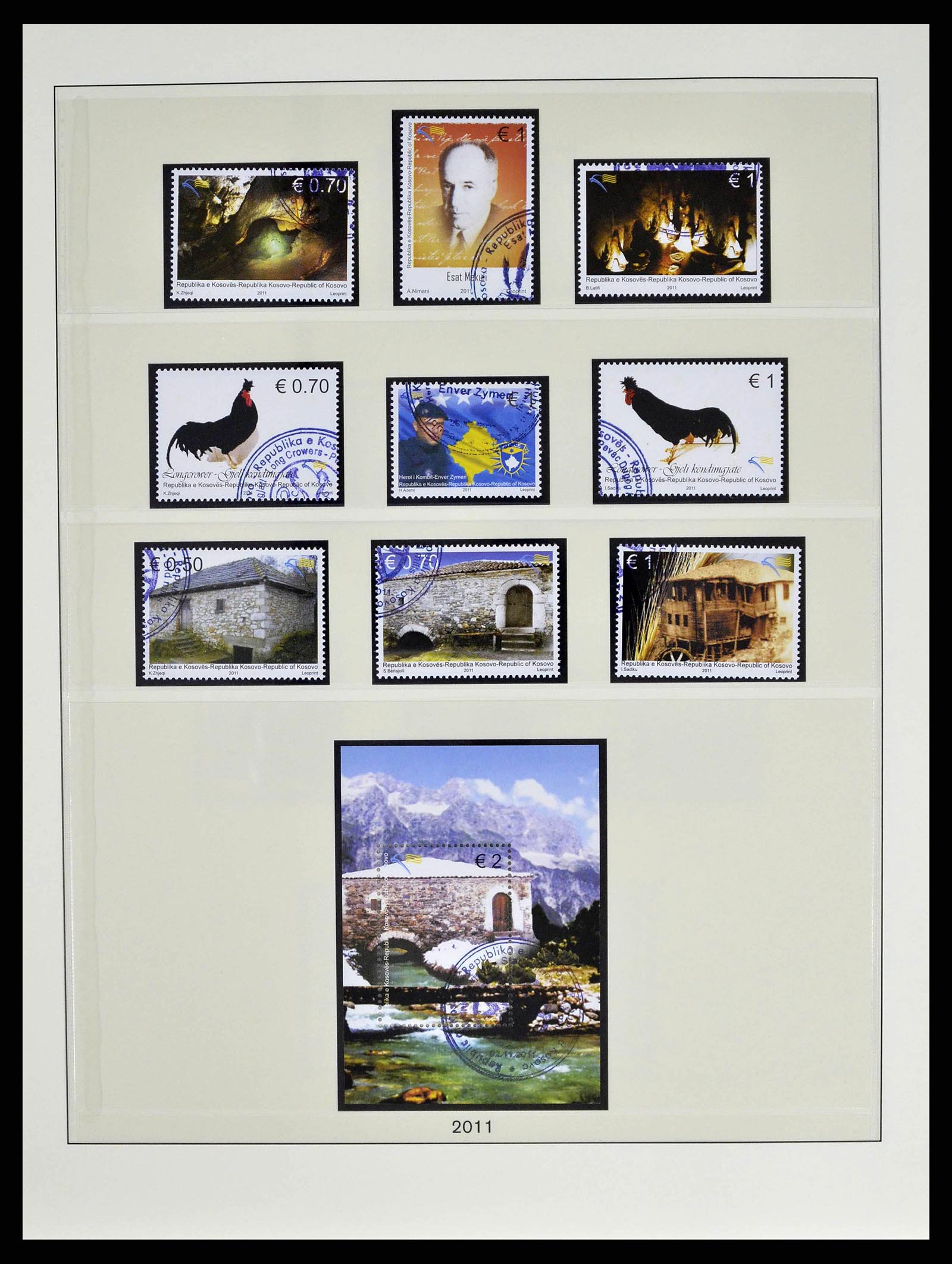 38859 0033 - Postzegelverzameling 38859 Kosovo 2000-2018!