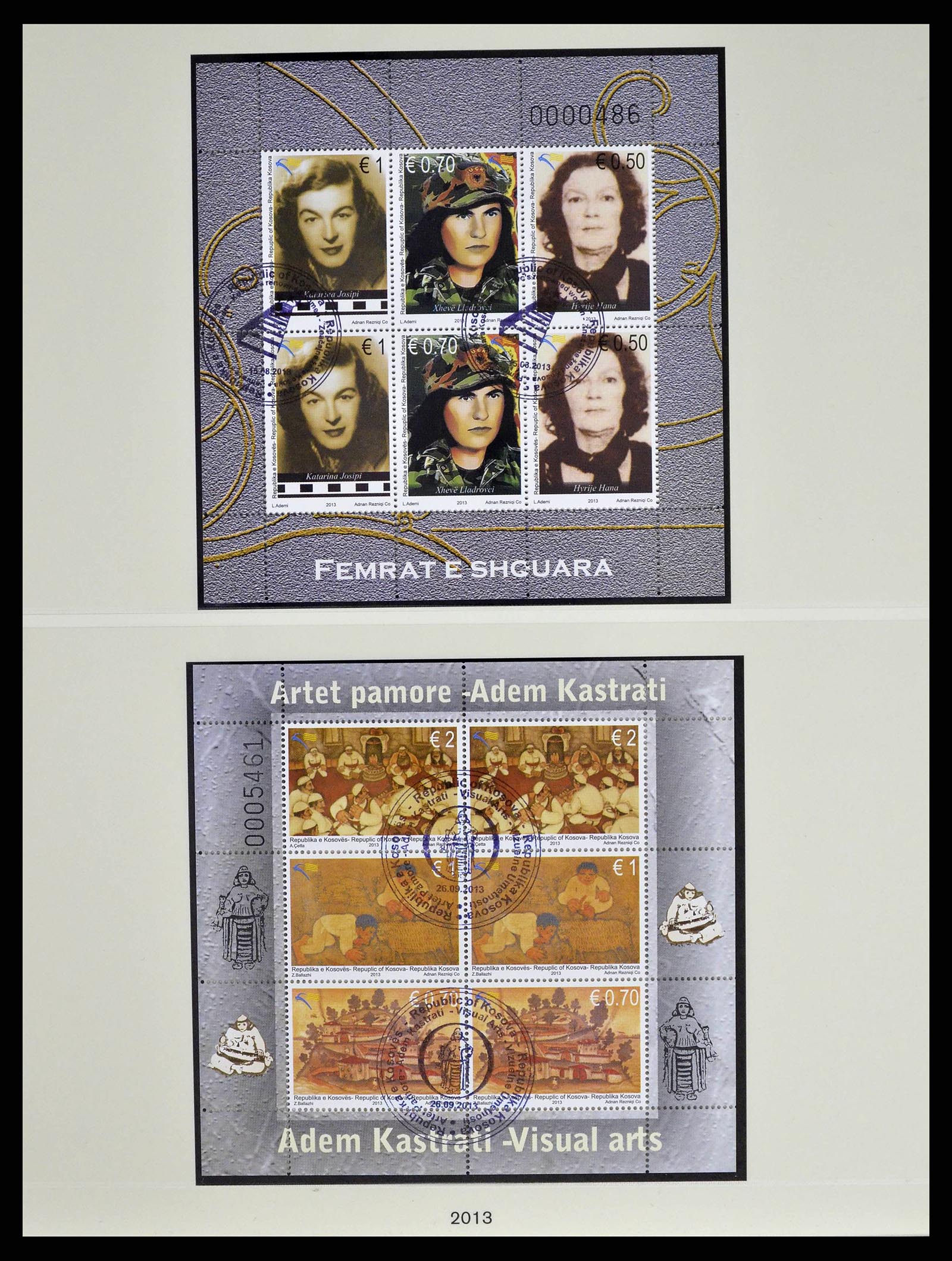 38859 0041 - Postzegelverzameling 38859 Kosovo 2000-2018!