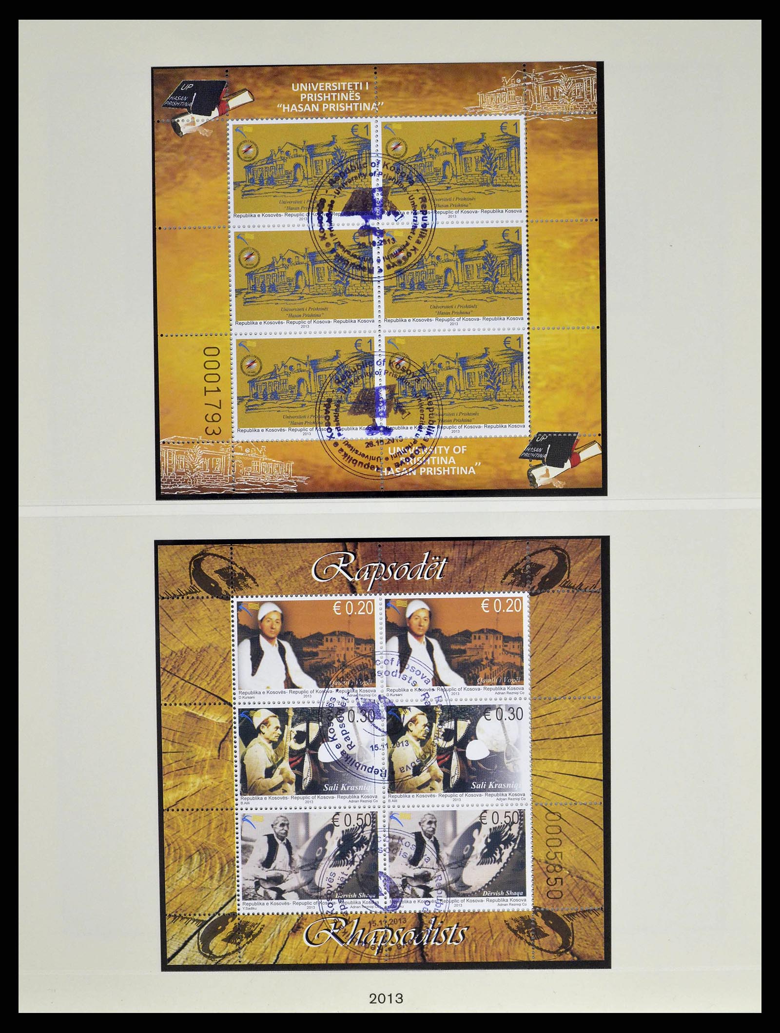 38859 0042 - Postzegelverzameling 38859 Kosovo 2000-2018!