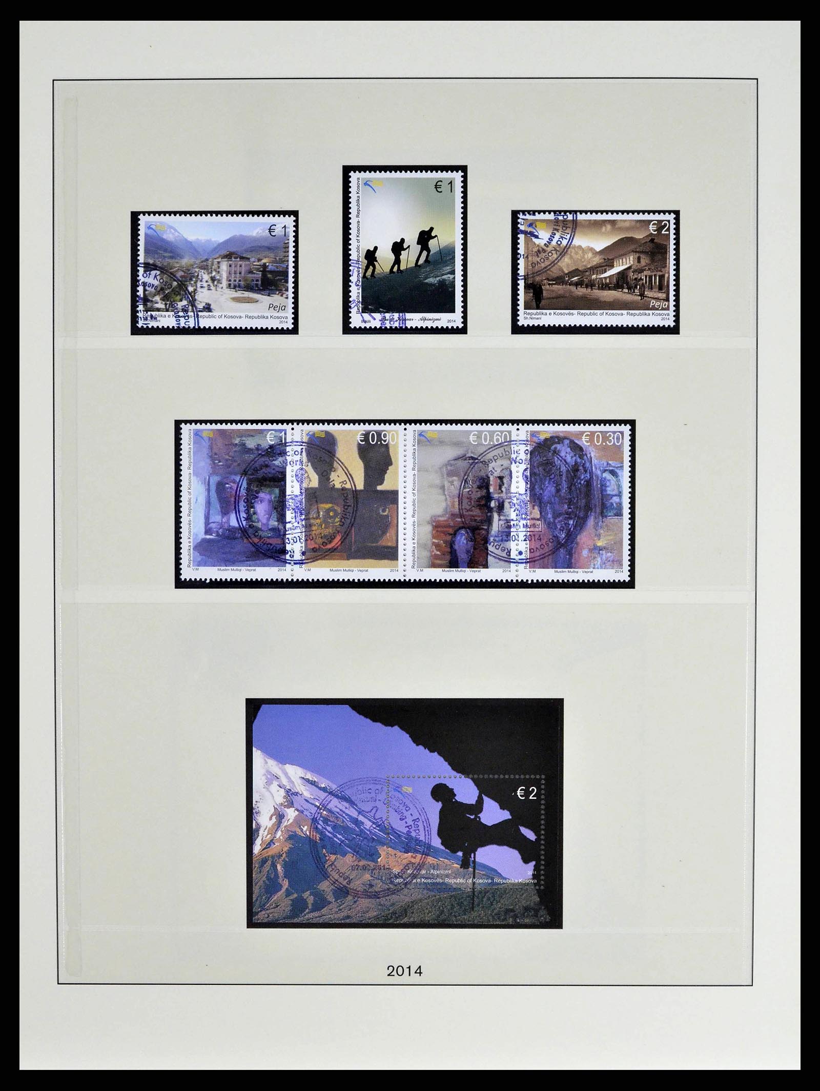 38859 0043 - Postzegelverzameling 38859 Kosovo 2000-2018!