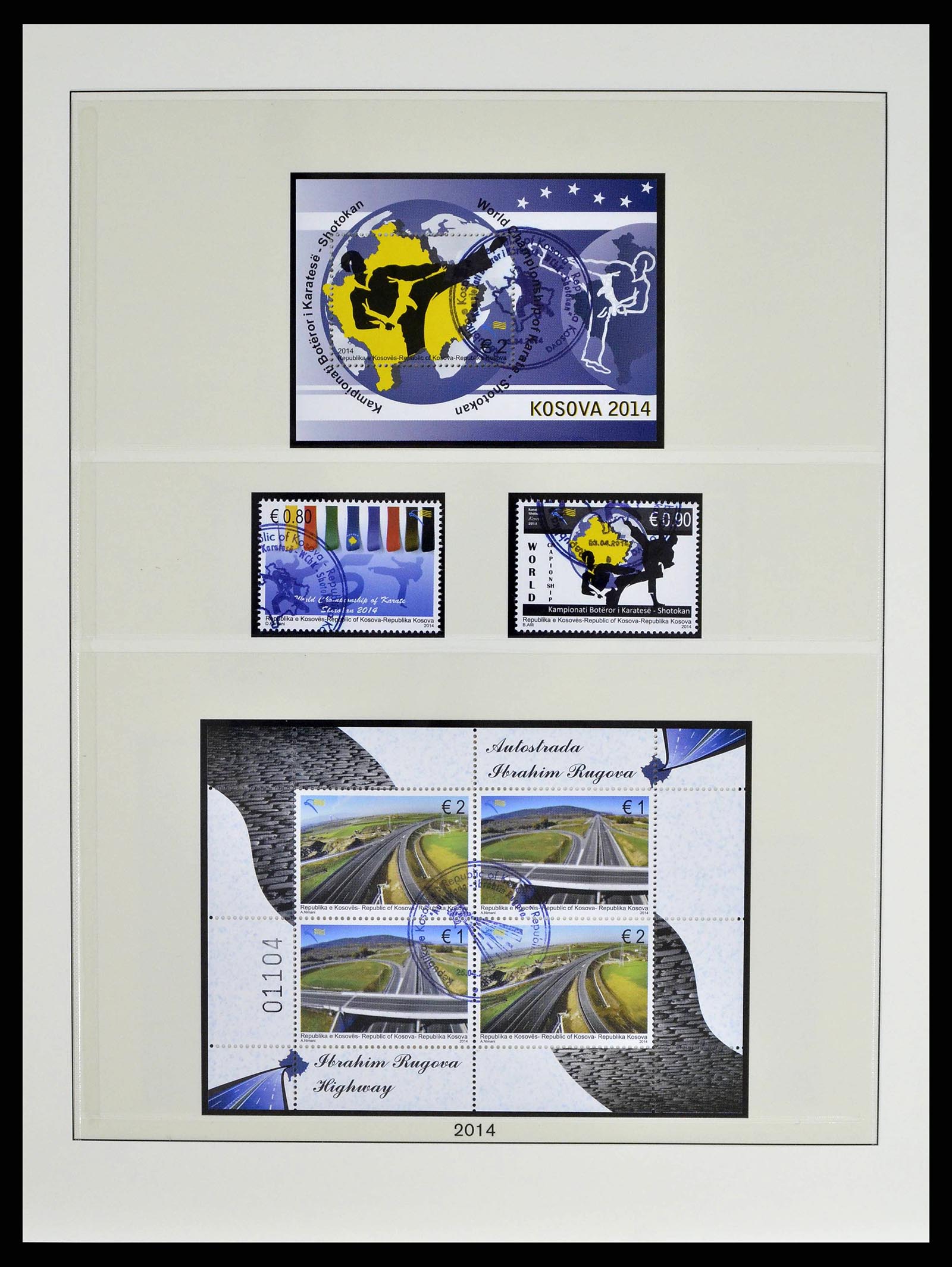 38859 0044 - Postzegelverzameling 38859 Kosovo 2000-2018!