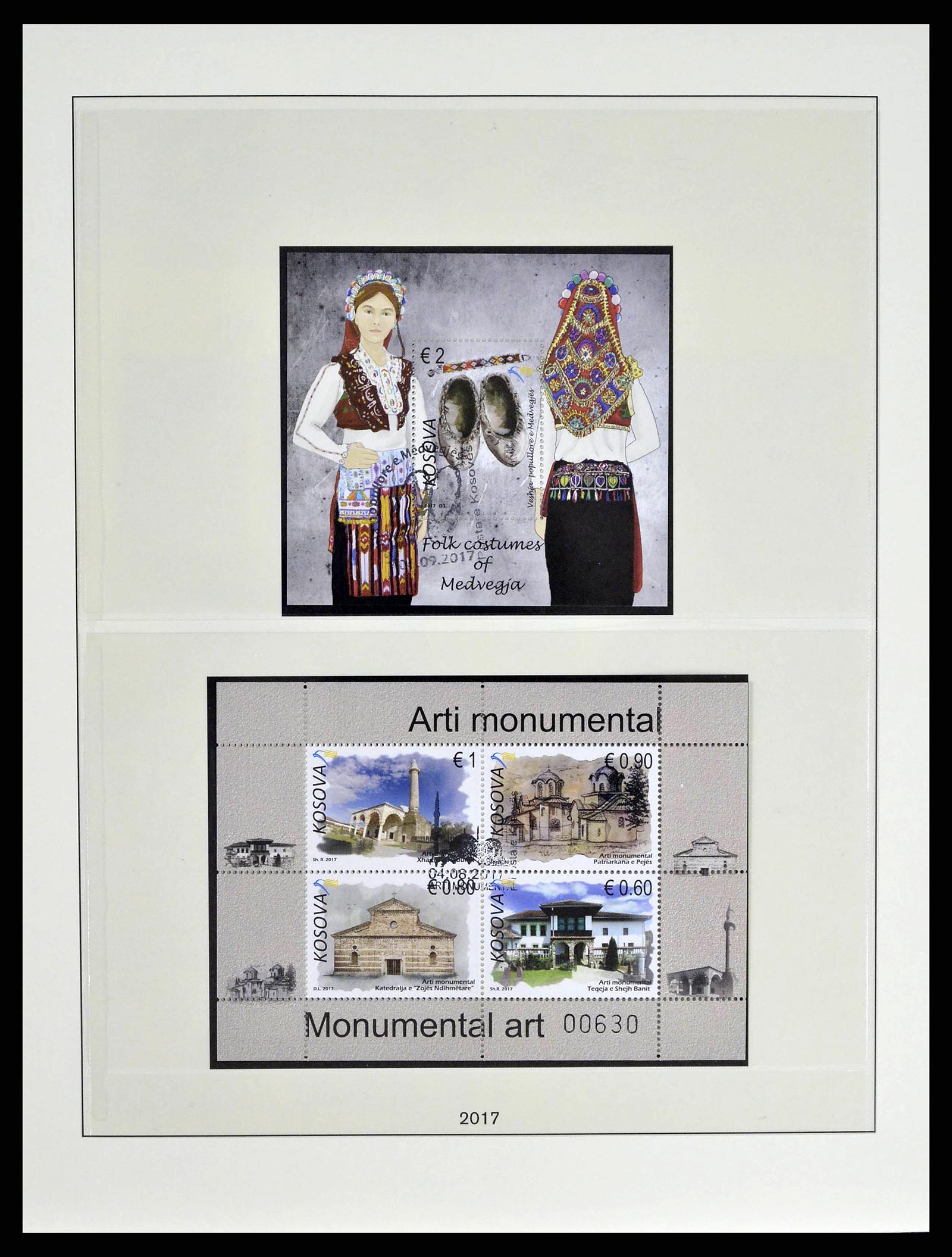 38859 0066 - Stamp collection 38859 Kosovo 2000-2018!