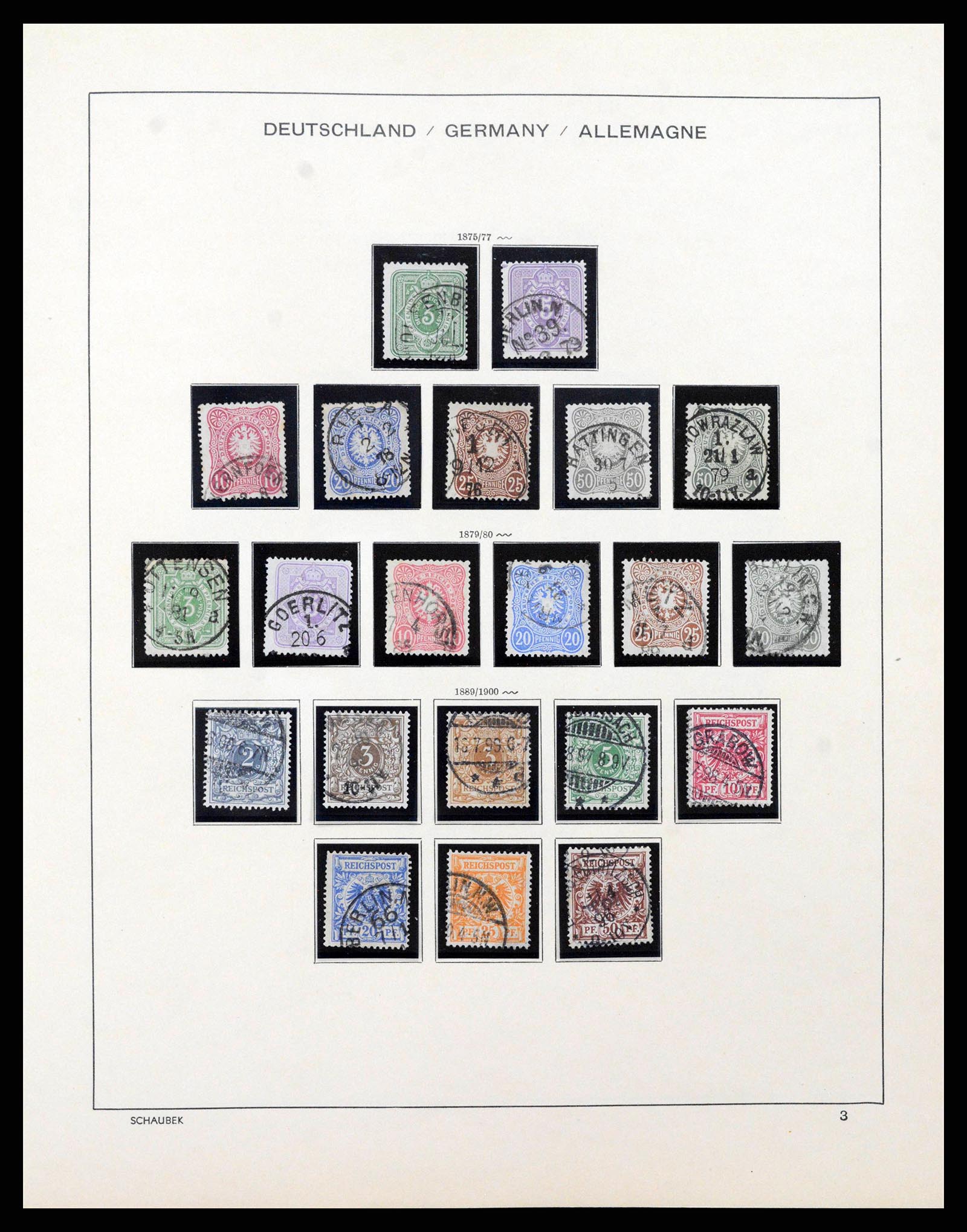 38860 0004 - Stamp collection 38860 German Reich 1872-1945.