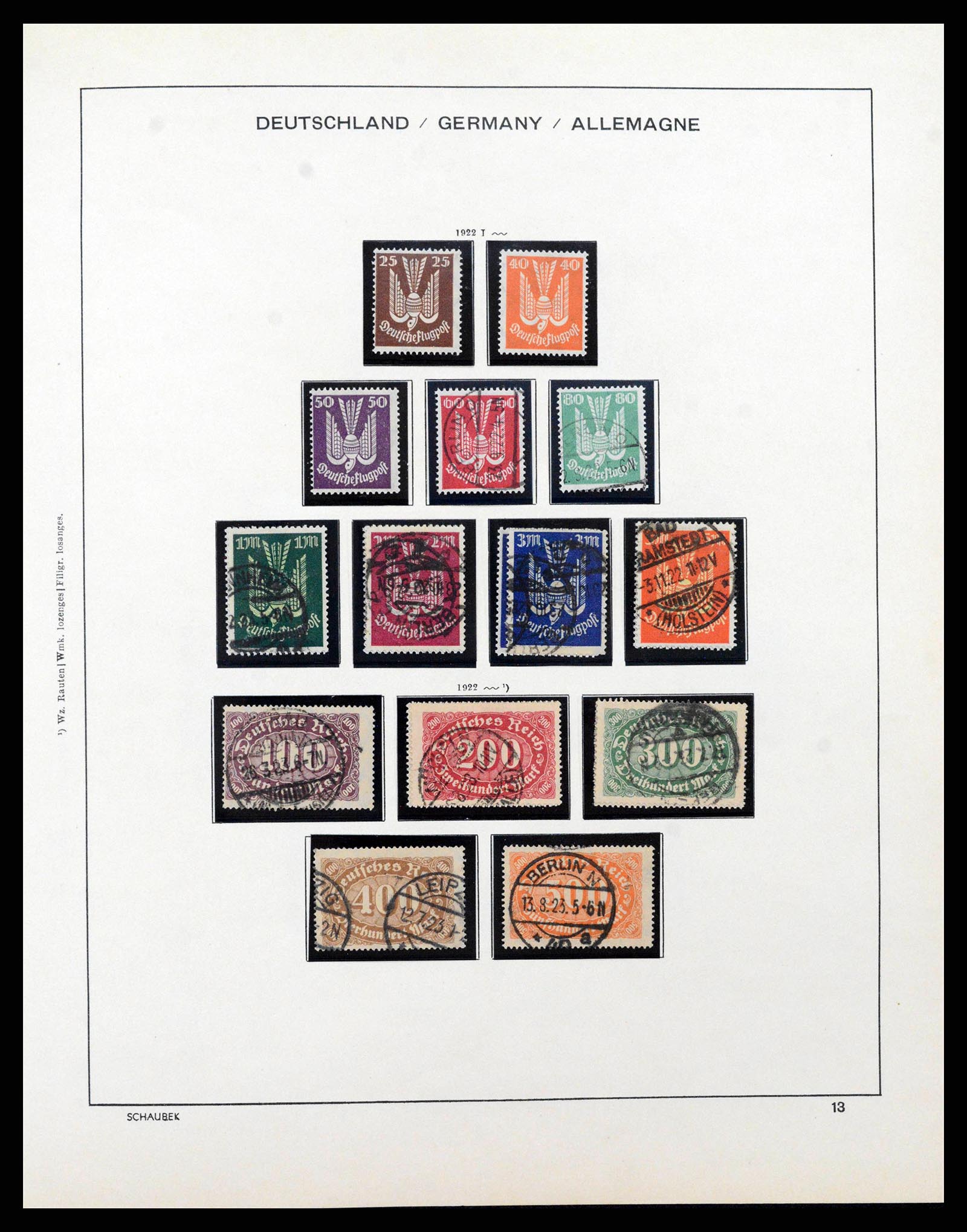 38860 0015 - Stamp collection 38860 German Reich 1872-1945.