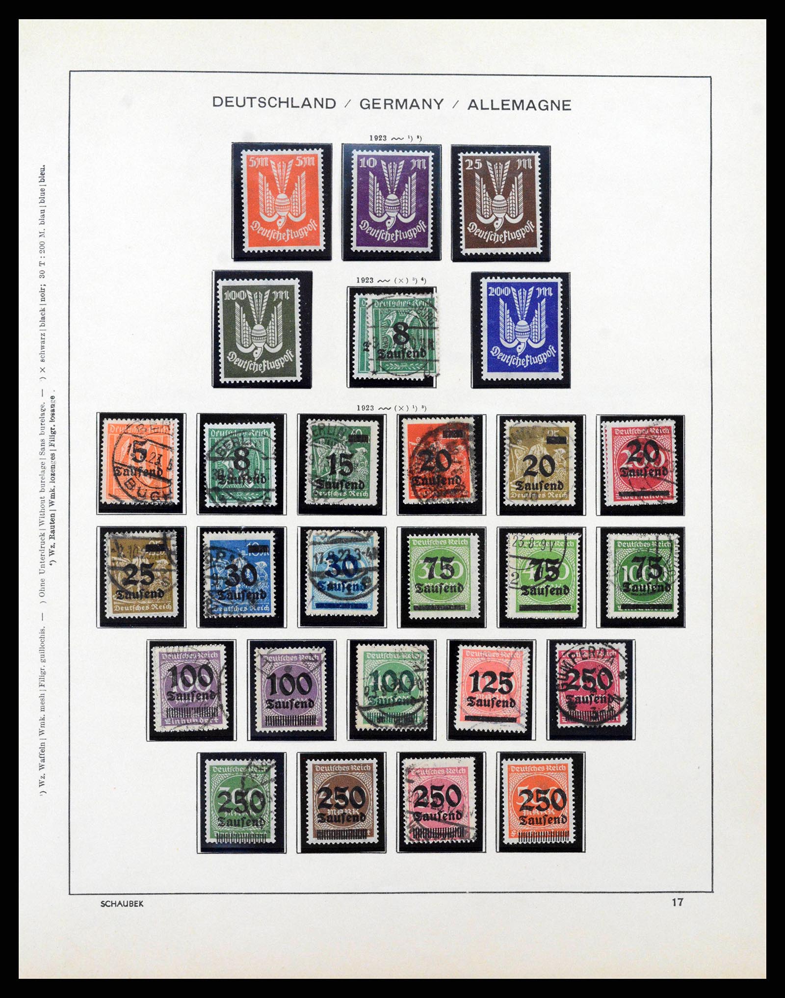 38860 0019 - Stamp collection 38860 German Reich 1872-1945.