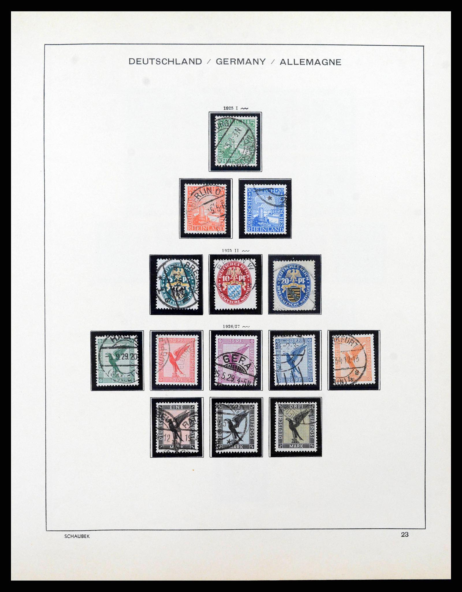 38860 0025 - Postzegelverzameling 38860 Duitse Rijk 1872-1945.