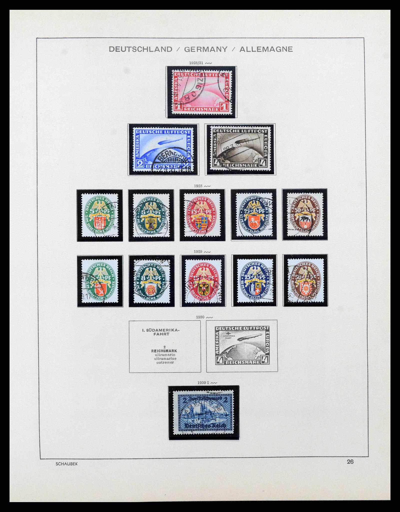 38860 0028 - Stamp collection 38860 German Reich 1872-1945.